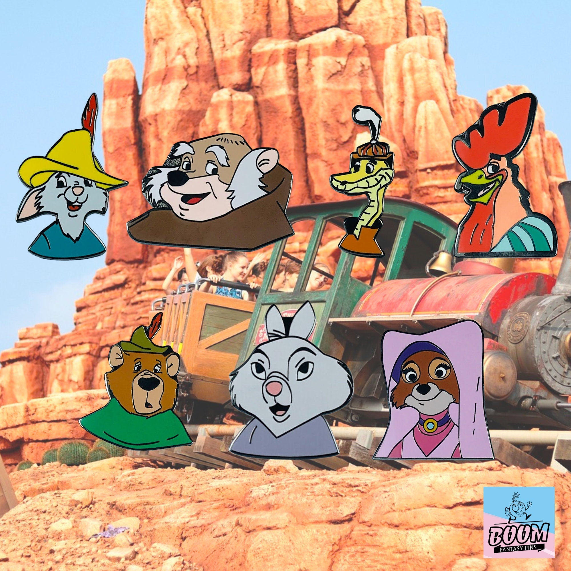 Pin's – Robin des Bois du film Robin des Bois – Disney Fantasy