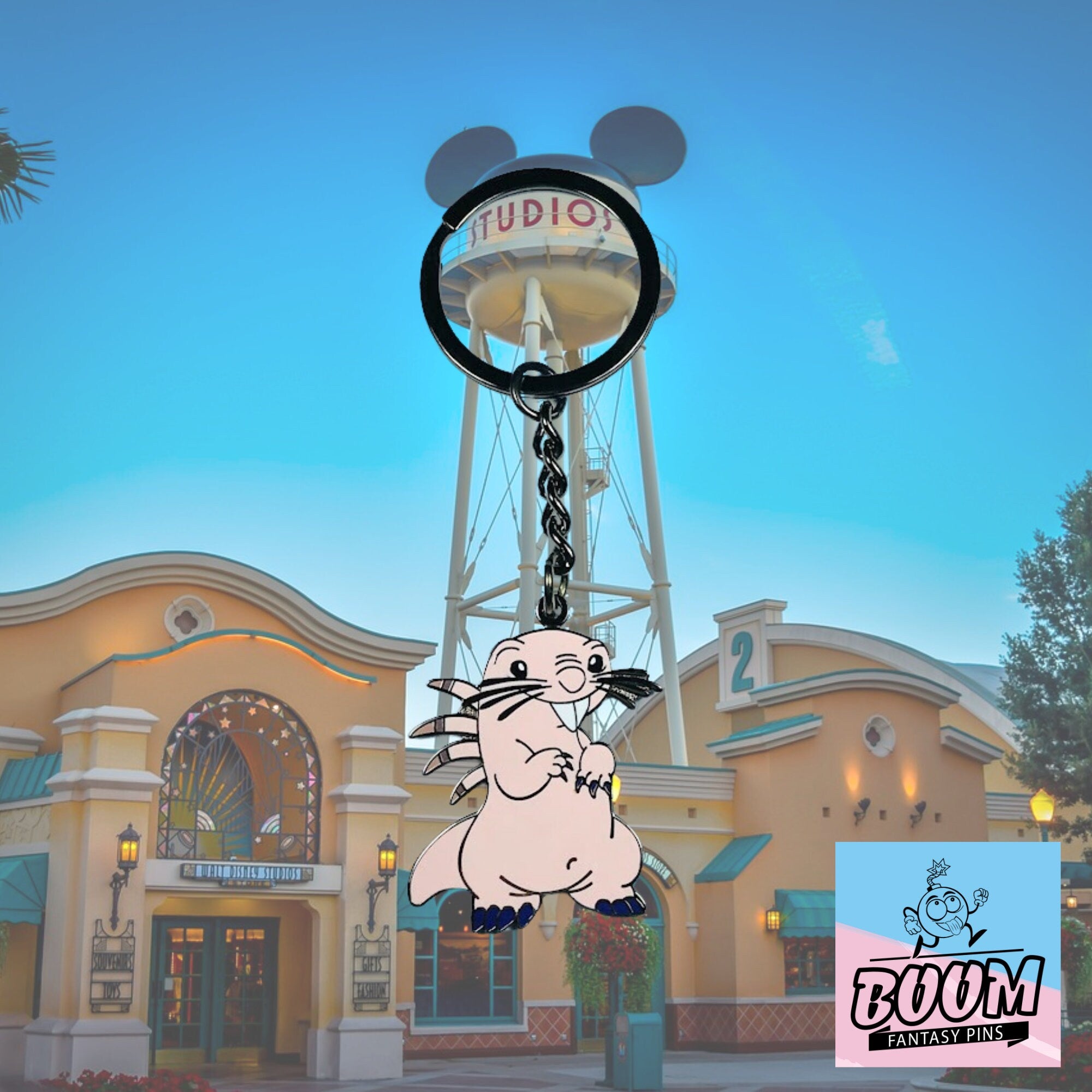 Llavero - Experimento de lanzamiento 607 de Lilo y Stitch - Disney Fantasy