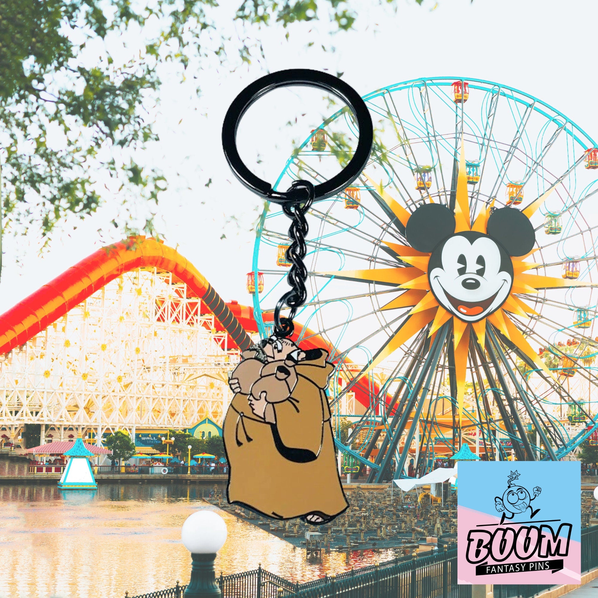 Llavero – Fraile Tuck de Robin Hood – Disney Fantasy