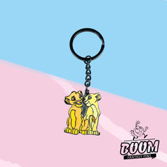 Llavero – Simba y Nala de El Rey León – Disney Fantasy