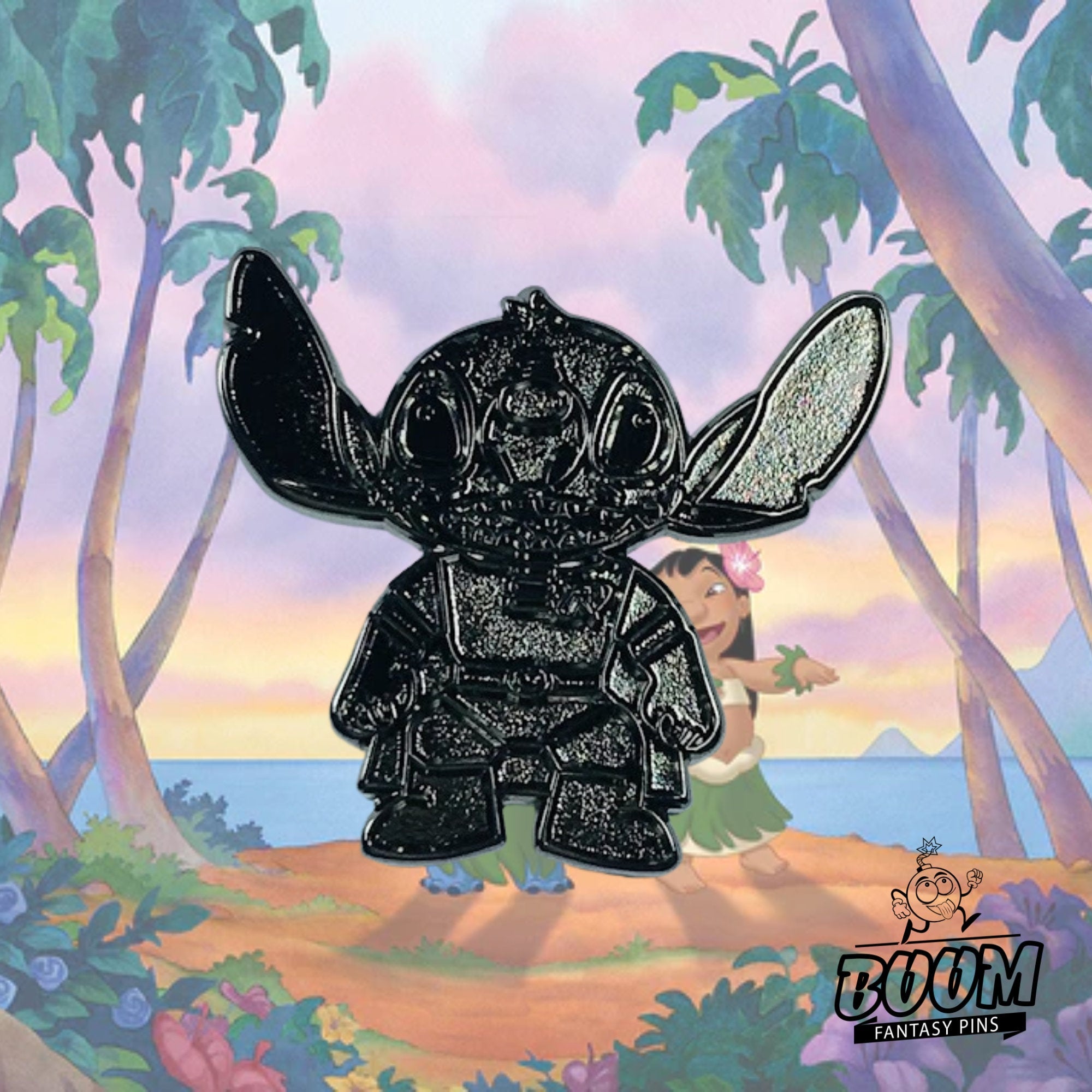 Pin's – Stitch en Robin de Lilo &amp; Stitch – Disney Fantasy