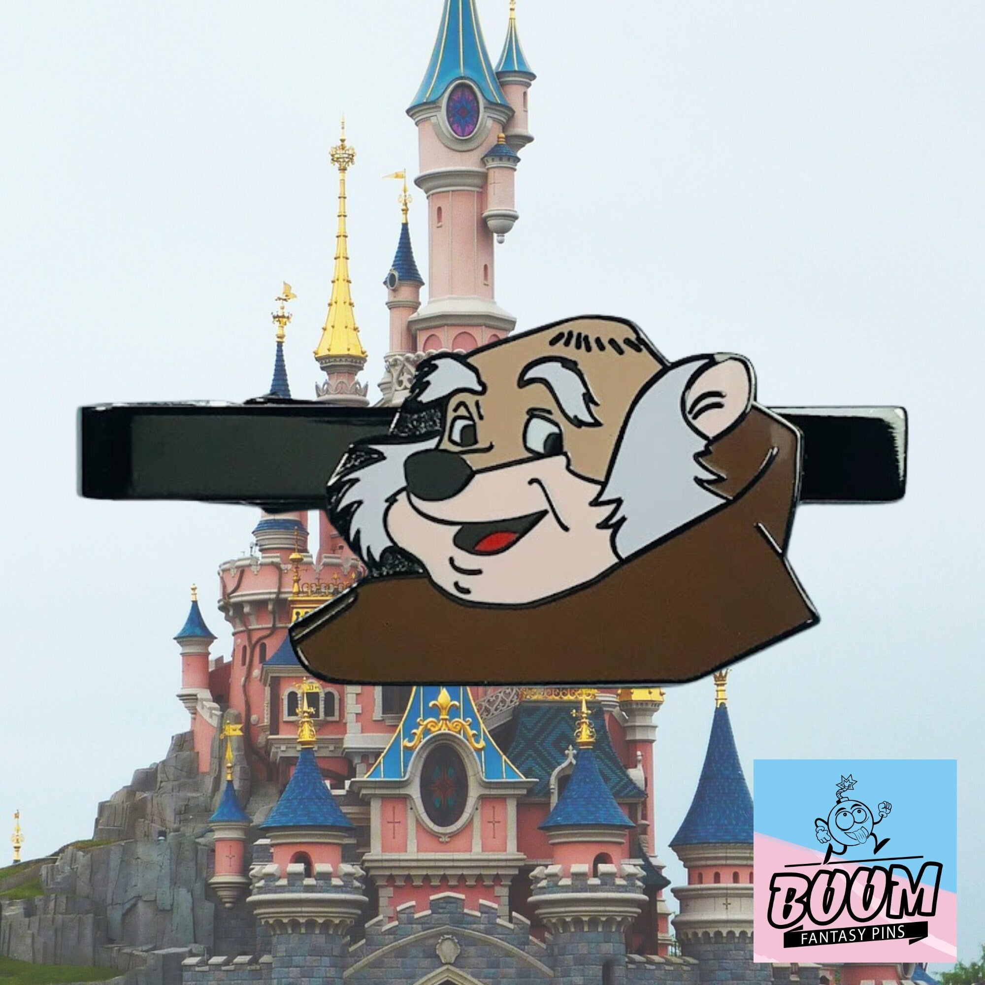 Pinza de corbata – Fraile Tuck de Robin Hood – Disney Fantasy