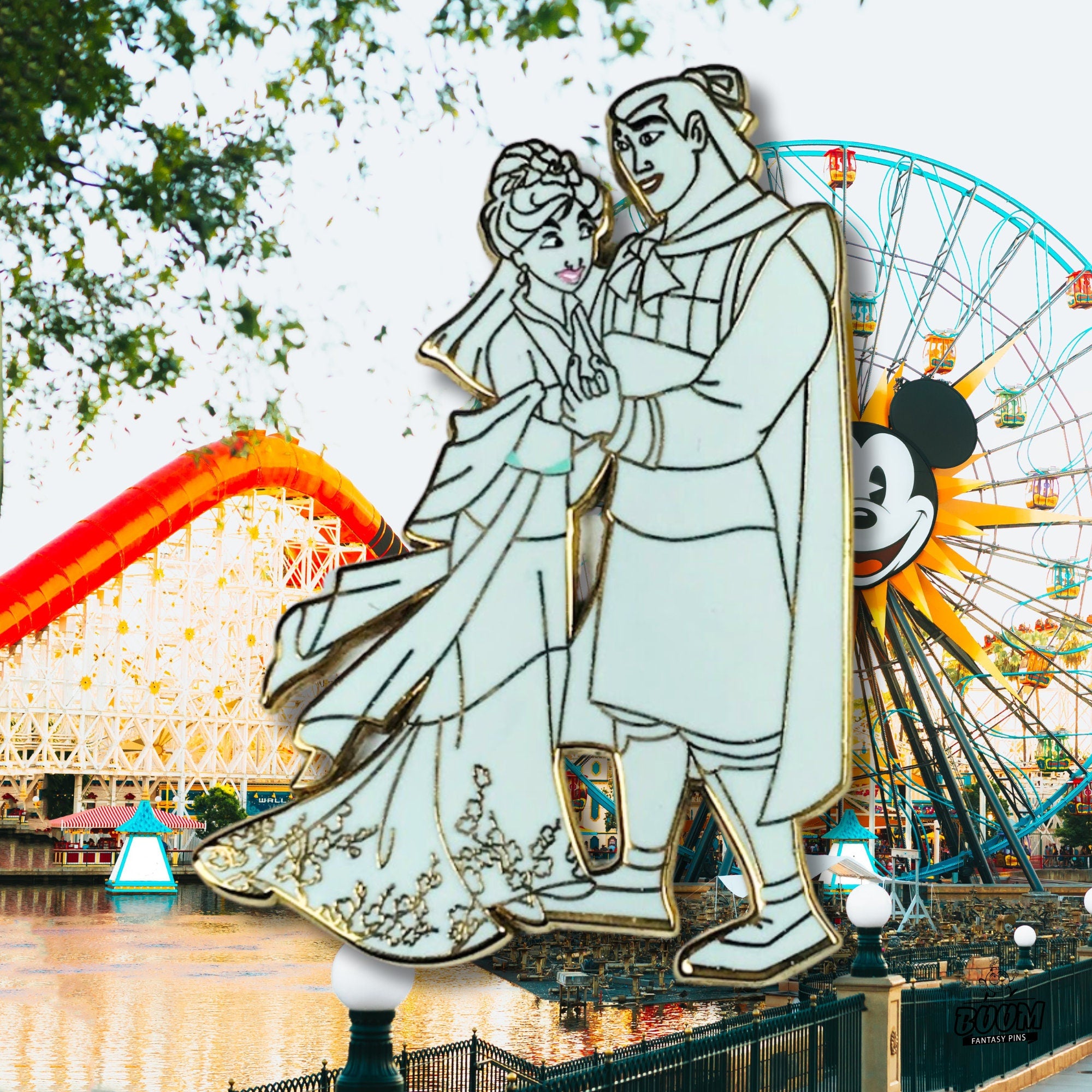 Pin – Fa Mulan et Li Shang de Mulan – Disney Fantasy