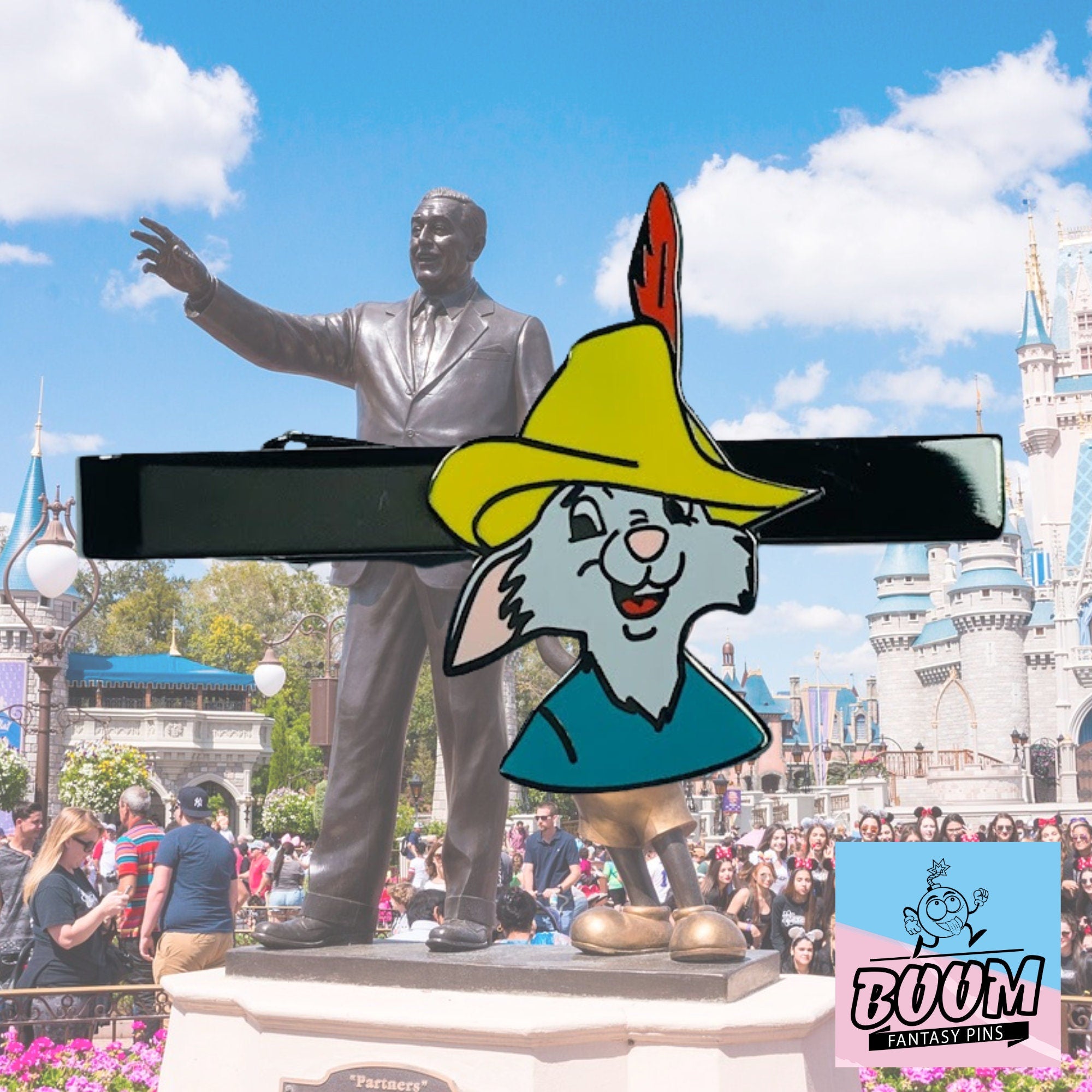 Pince à cravate – Skippy Rabbit de Robin des Bois – Disney Fantasy