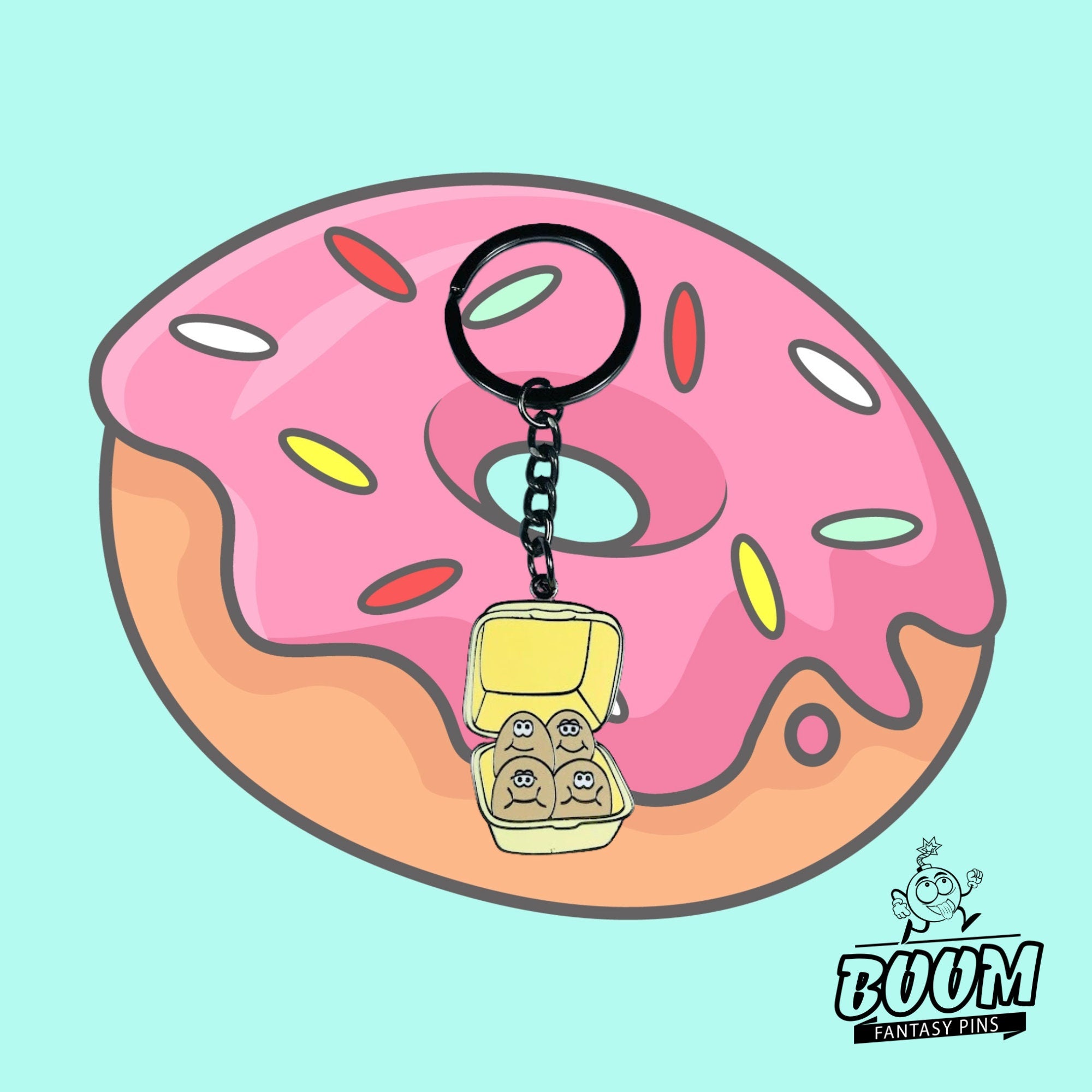 Keychain – Donuts from Classic Treats – Disney Fantasy