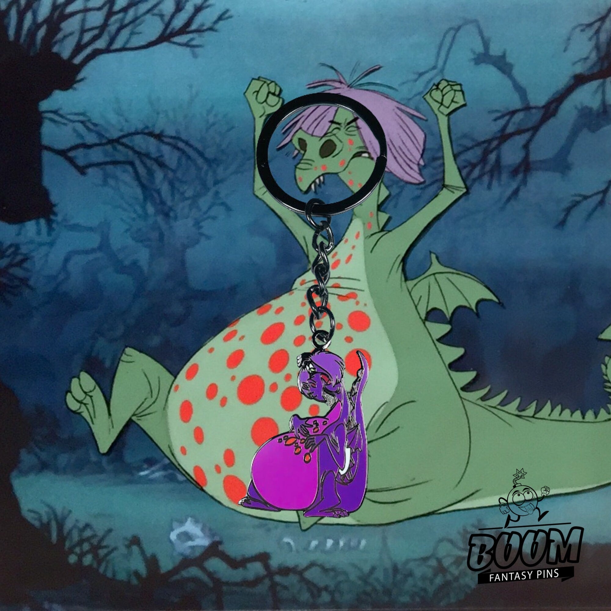 Llavero – Madam Mim de La Espada en la Piedra – Disney Fantasy