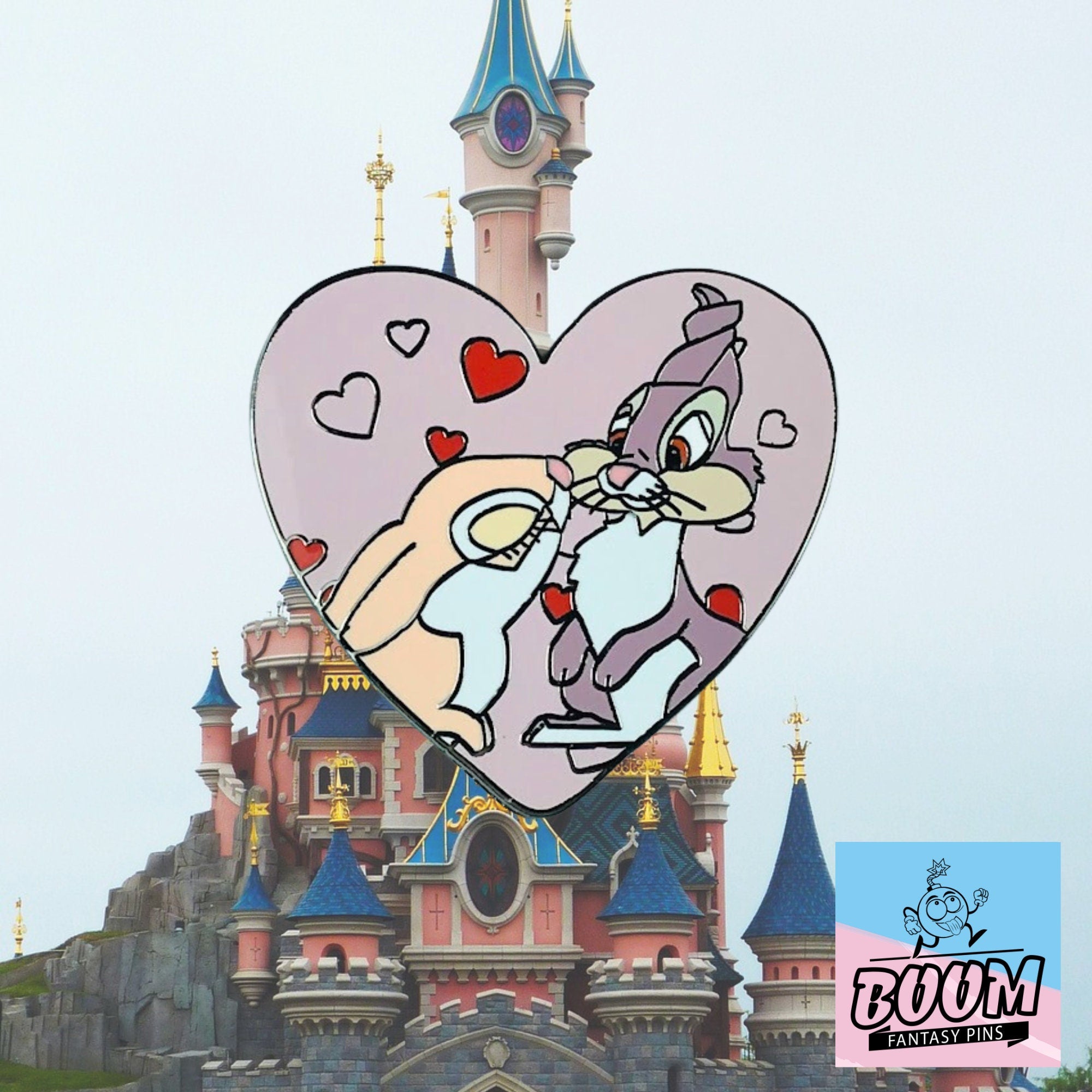 Pin's – Panpan et Miss Bunny de Bambi – Disney Fantasy