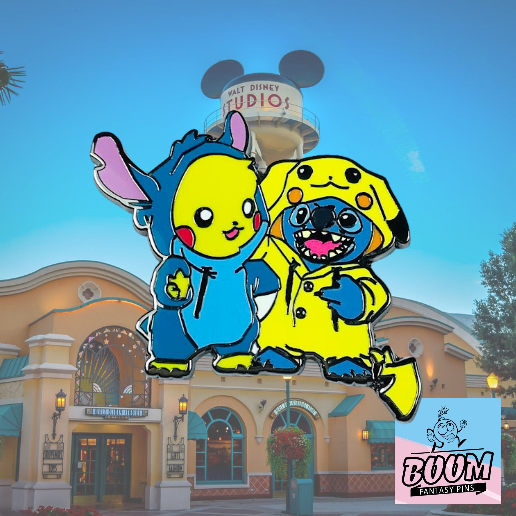 Pin – Stitch y Winnie the Pooh de Lilo y Stitch – Disney Fantasy