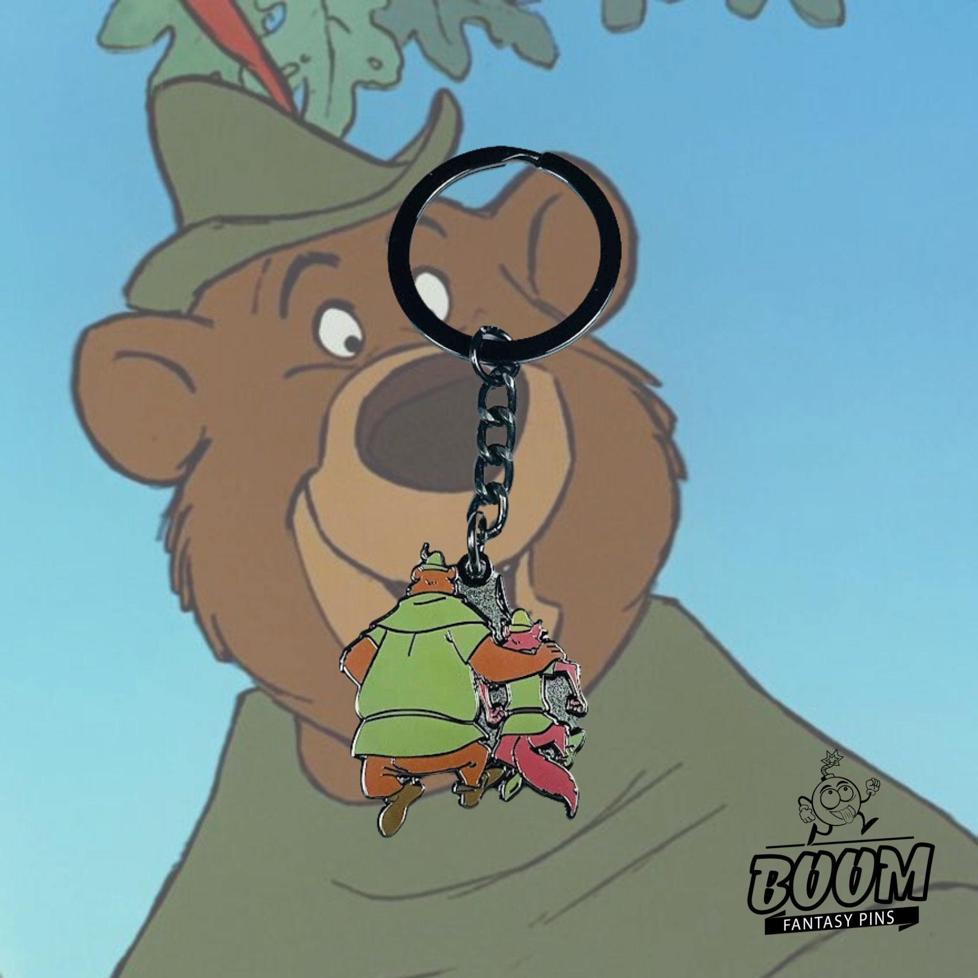 Porte-clés – Petit Jean de Robin des Bois – Disney Fantasy