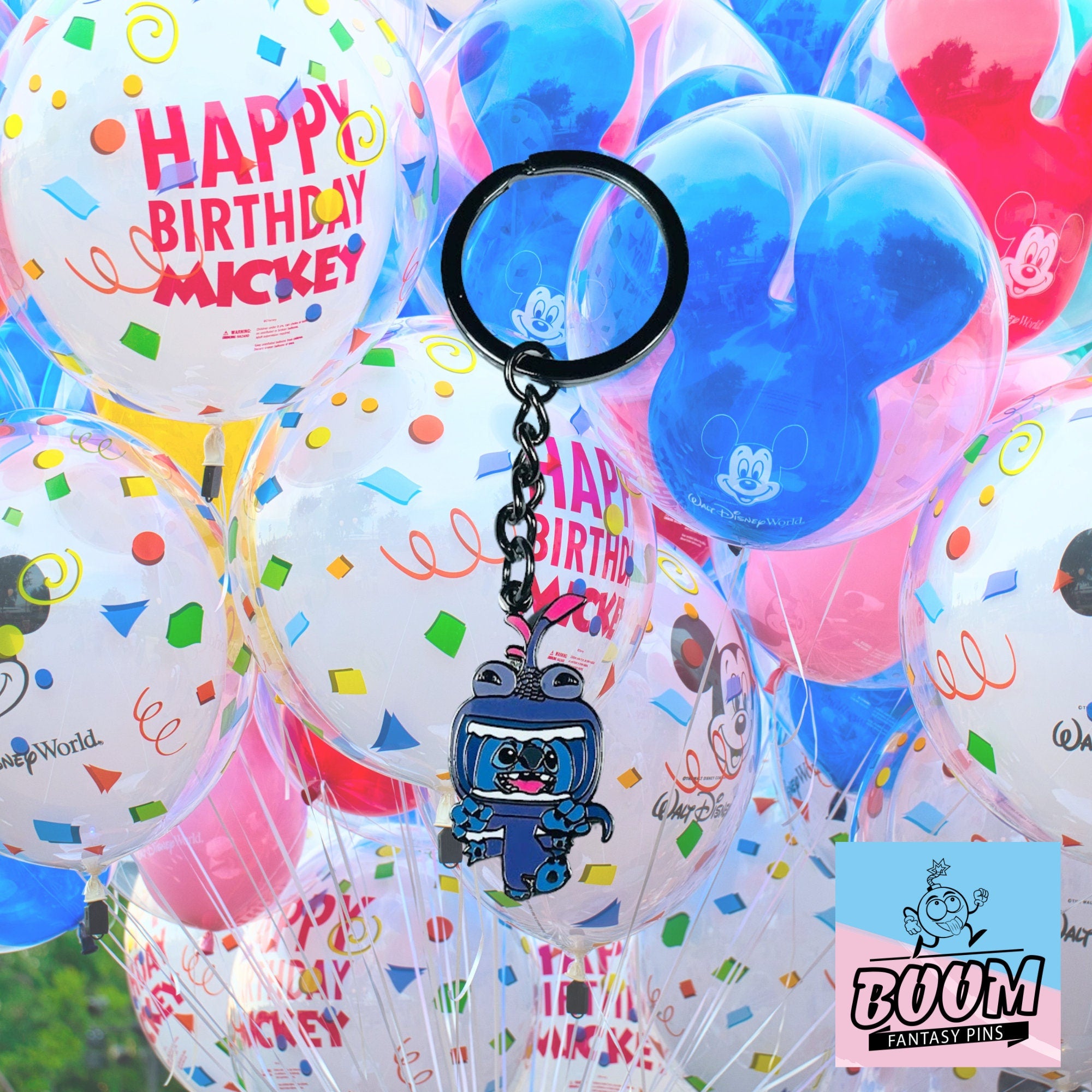 Llavero – Stitch como experimento 626 de Lilo y Stitch – Disney Fantasy