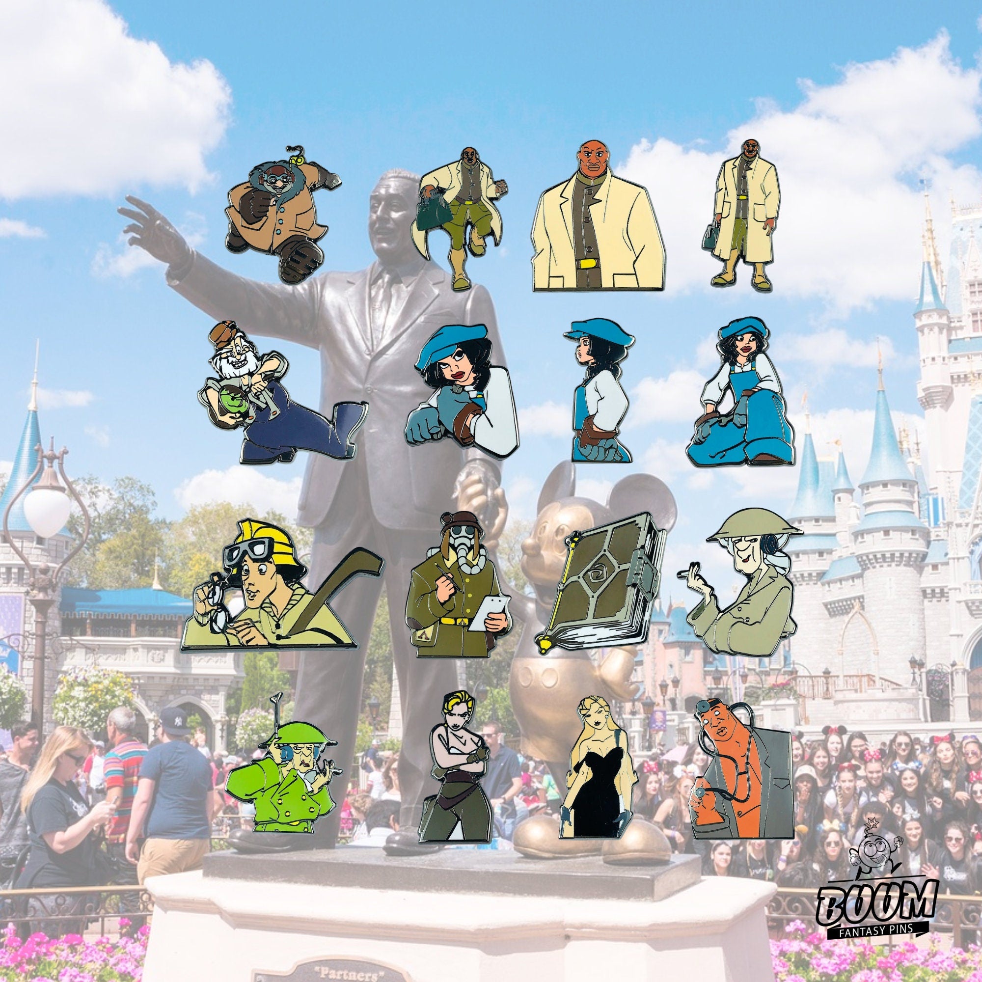 Pin – Milo Thatch from Atlantis The Lost Empire – Disney Fantasy