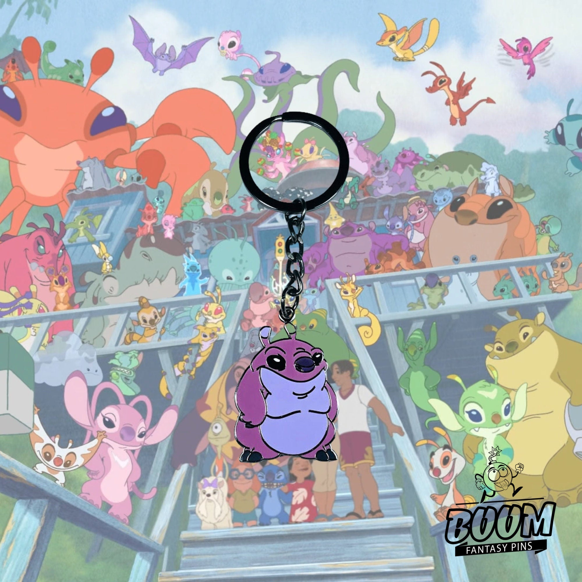 Llavero – Experimento 024 de Lilo y Stitch – Disney Fantasy