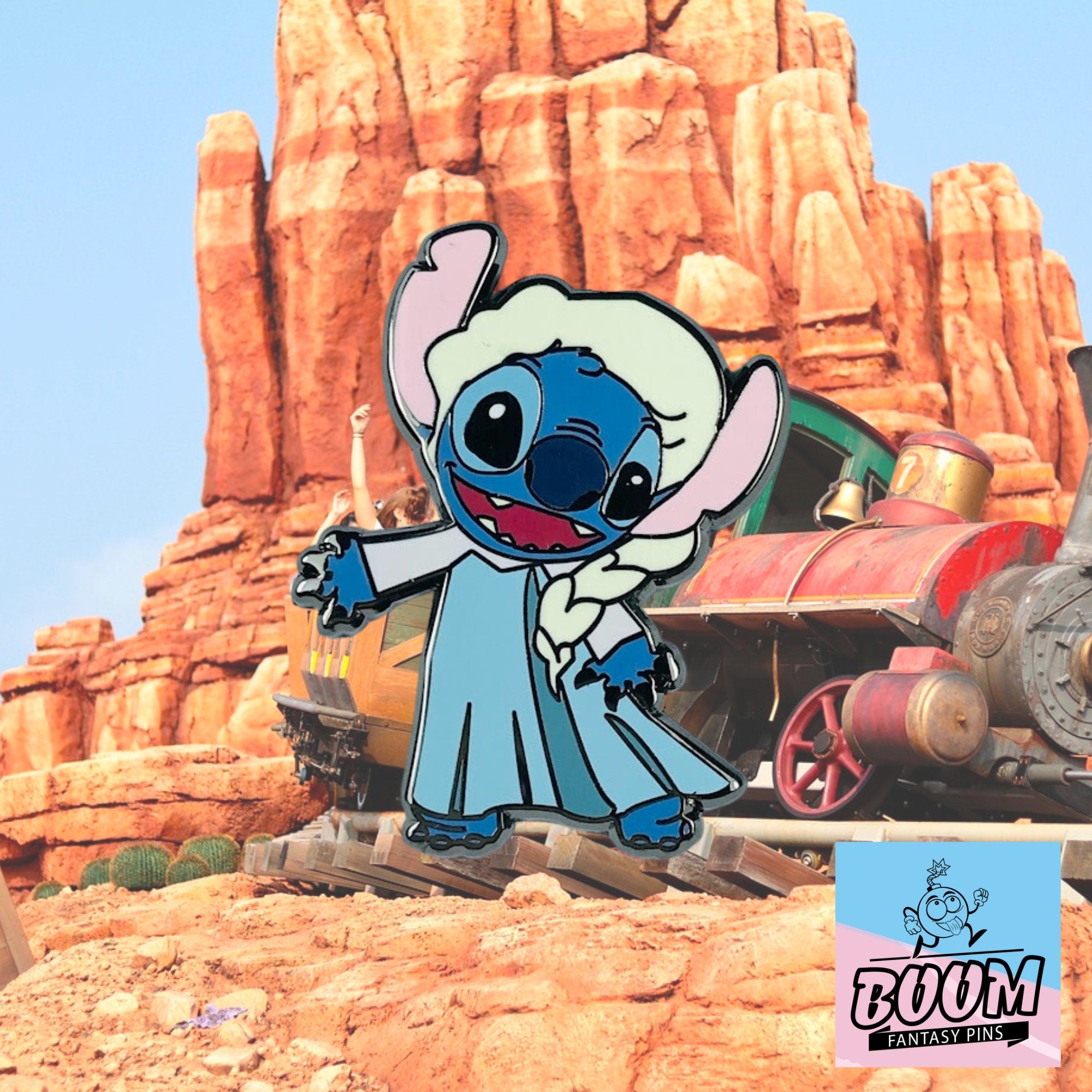 Pin – Stitch como Elsa de Lilo y Stitch – Disney Fantasy