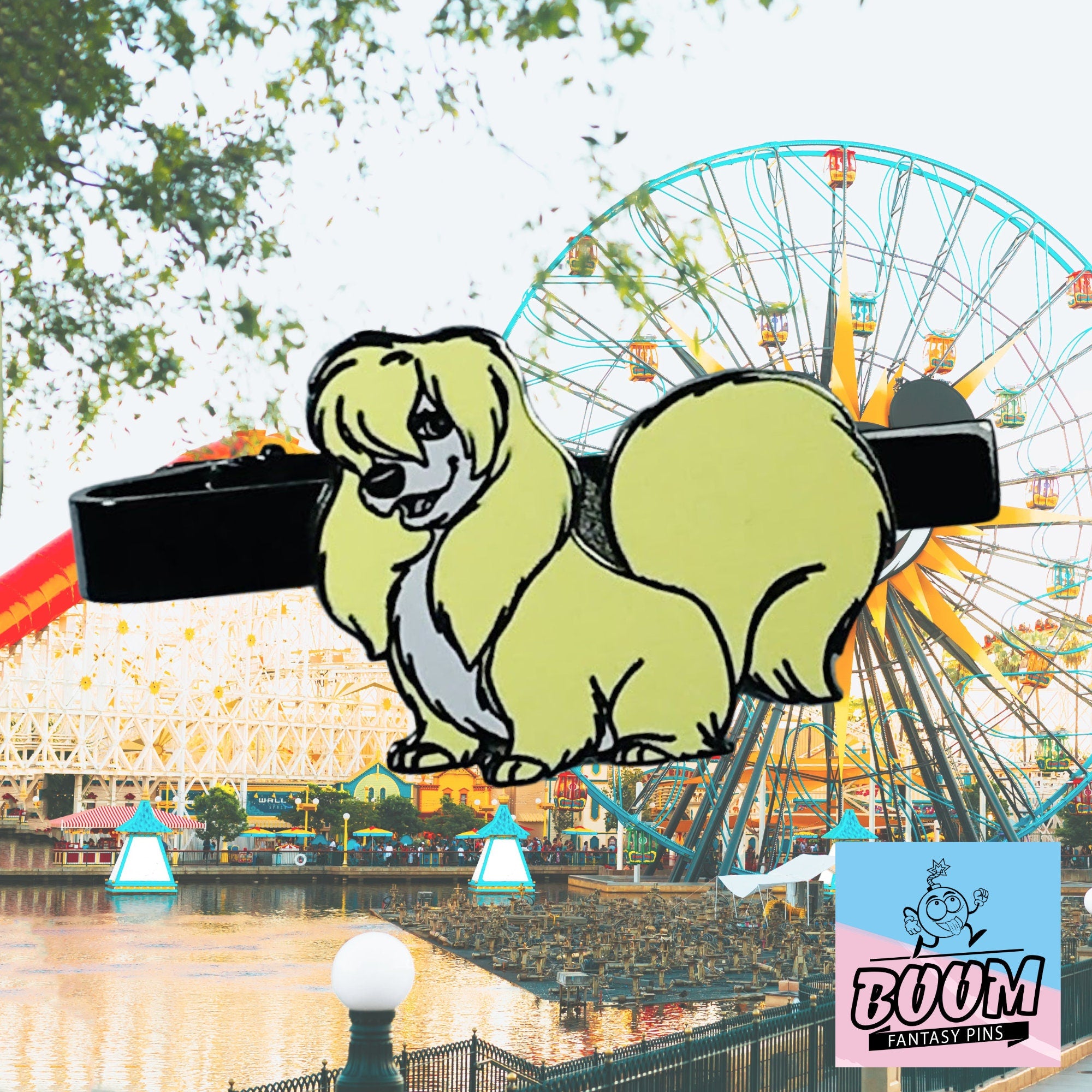 Pinza de corbata – Pinza de La Dama y el Vagabundo – Disney Fantasy