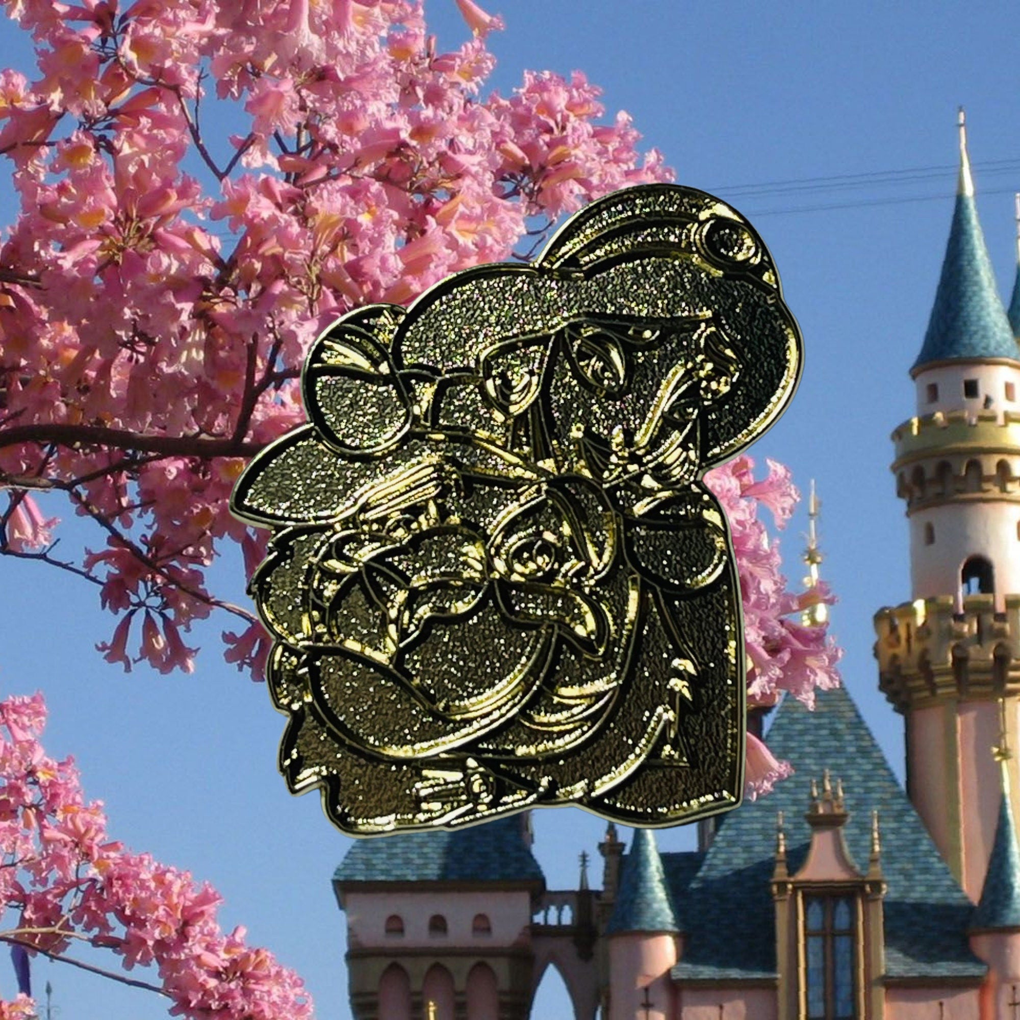 Pin – Rajah y la Princesa Jasmine de Aladdin – Disney Fantasy