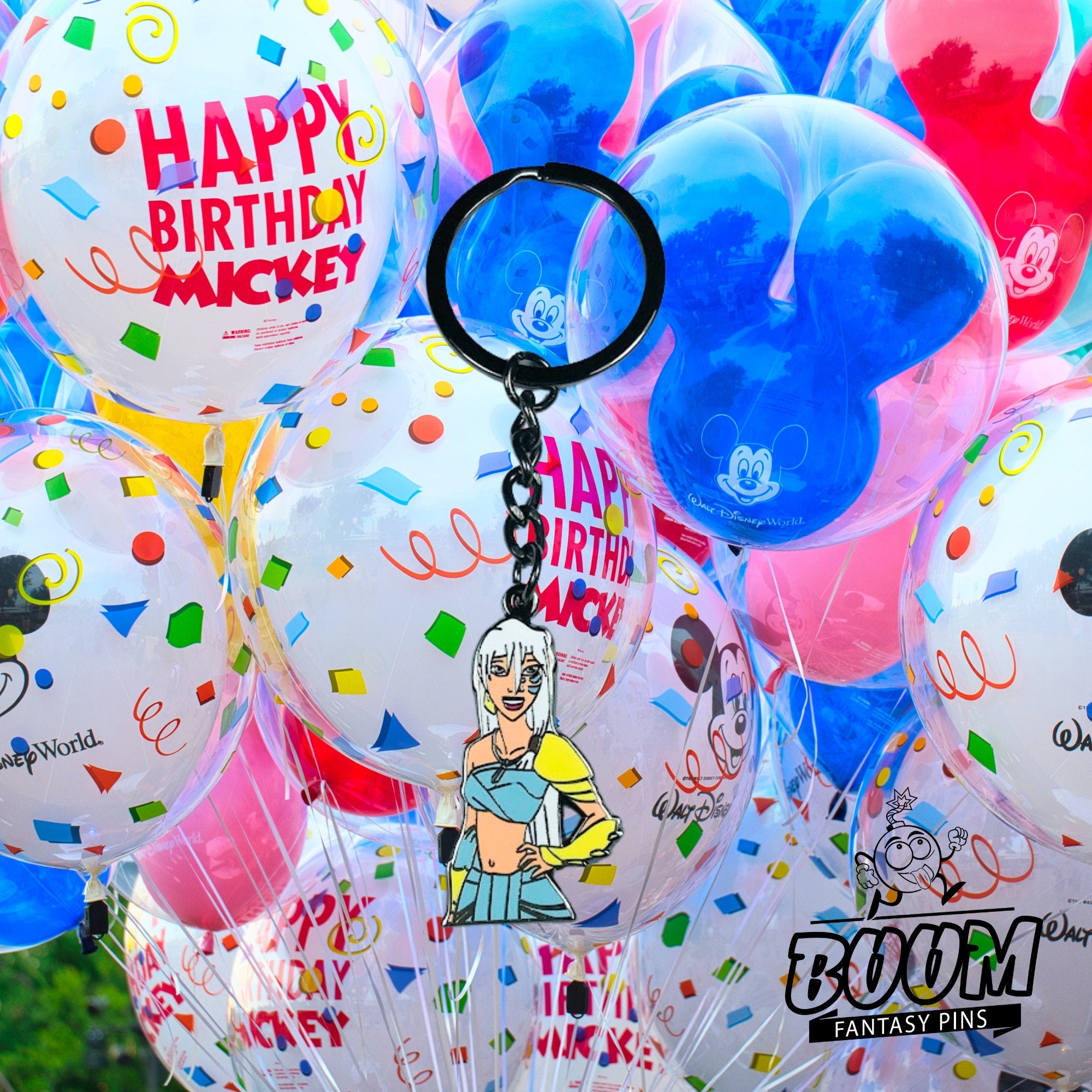 Llavero – Reina Kida de Atlantis: El Imperio Perdido – Disney Fantasy