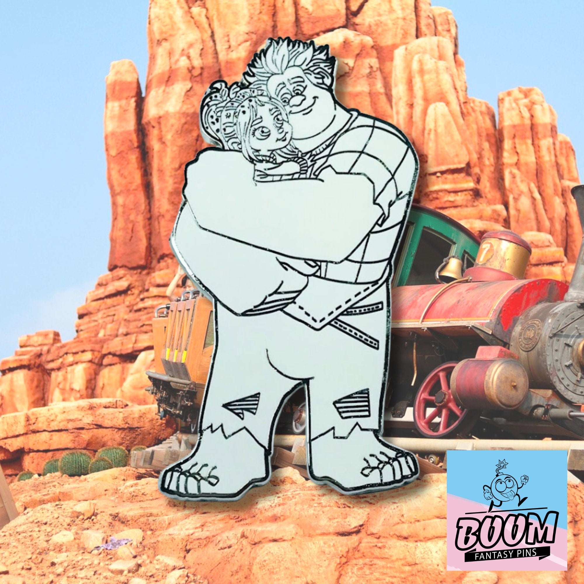 Pin – Ralph y Vanellope von Schweetz de Wreck-It Ralph – Disney Fantasy