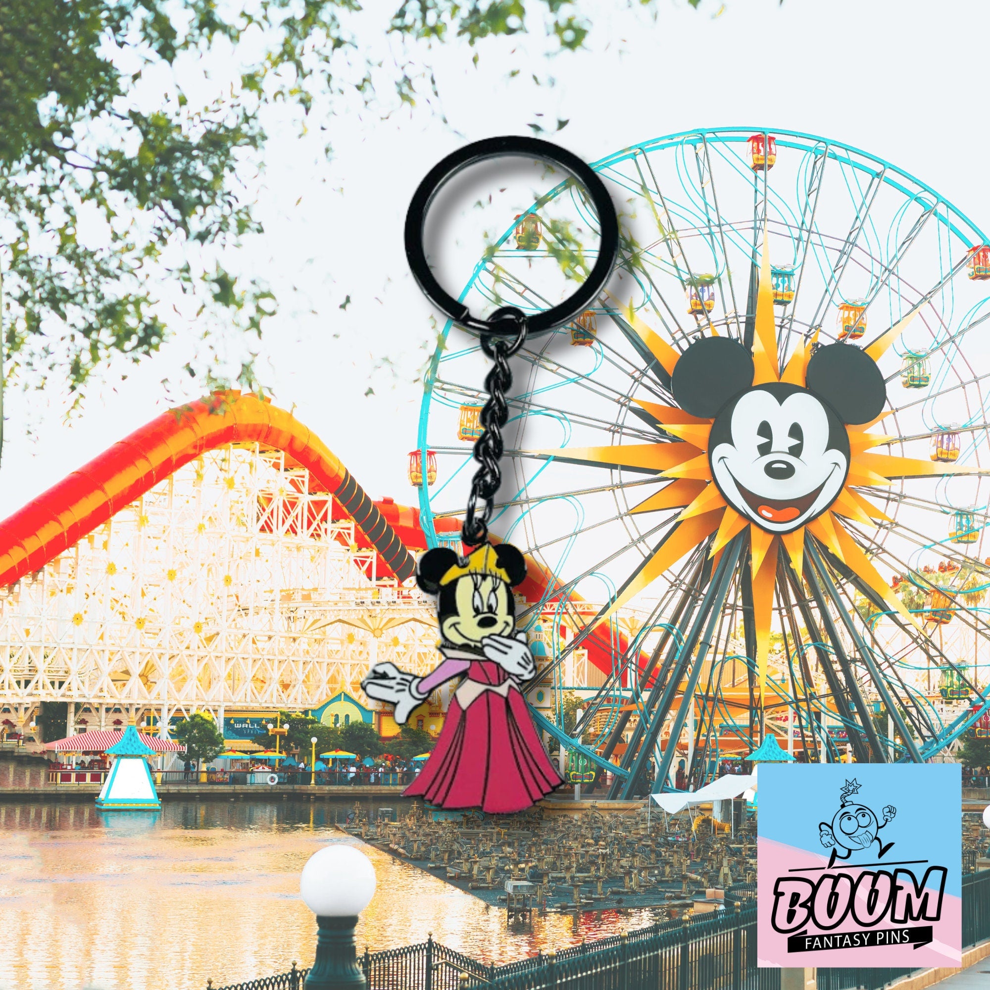 Llavero – Minnie Mouse de Cenicienta – Disney Fantasy