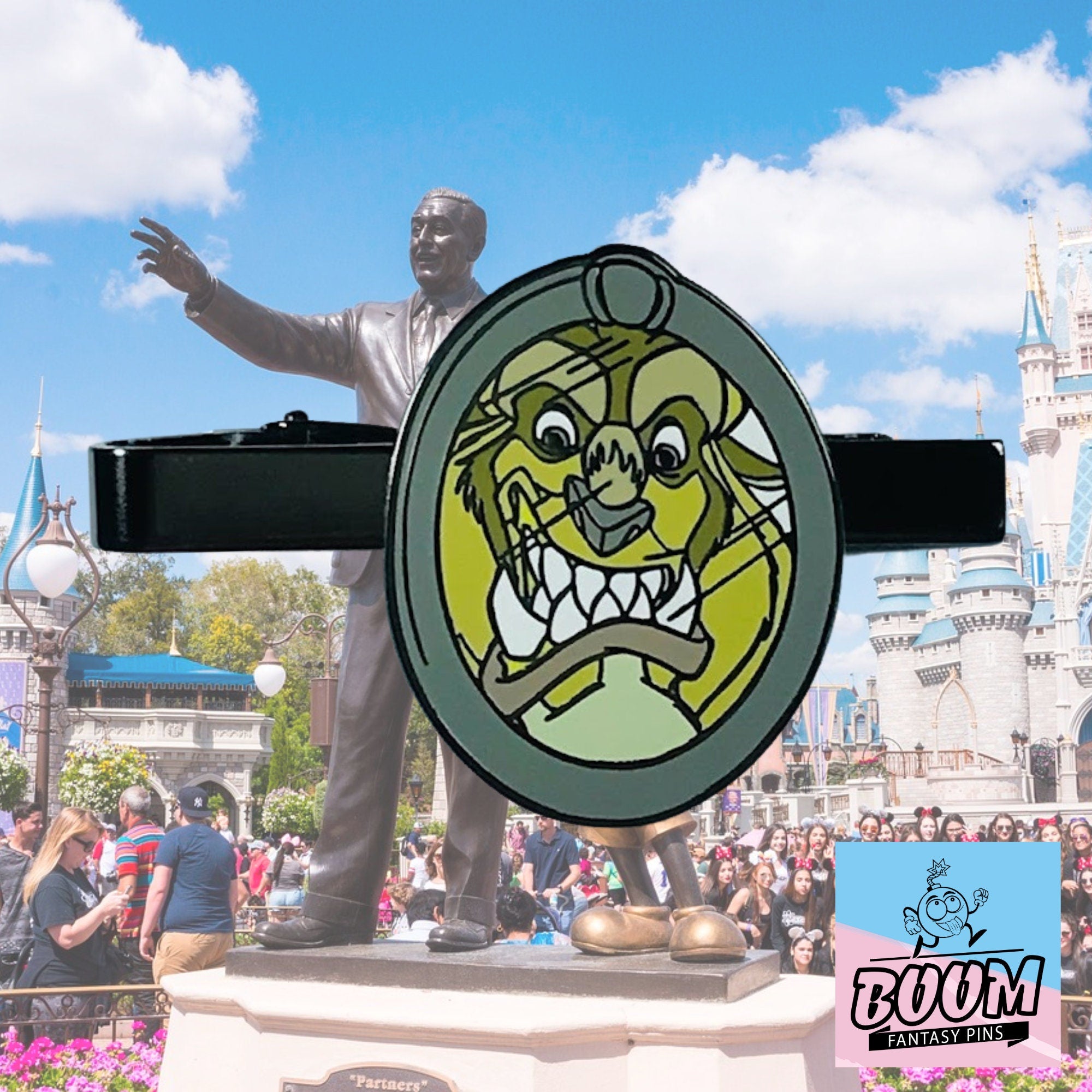 Pinza de corbata – Bestia de La Bella y la Bestia – Disney Fantasy