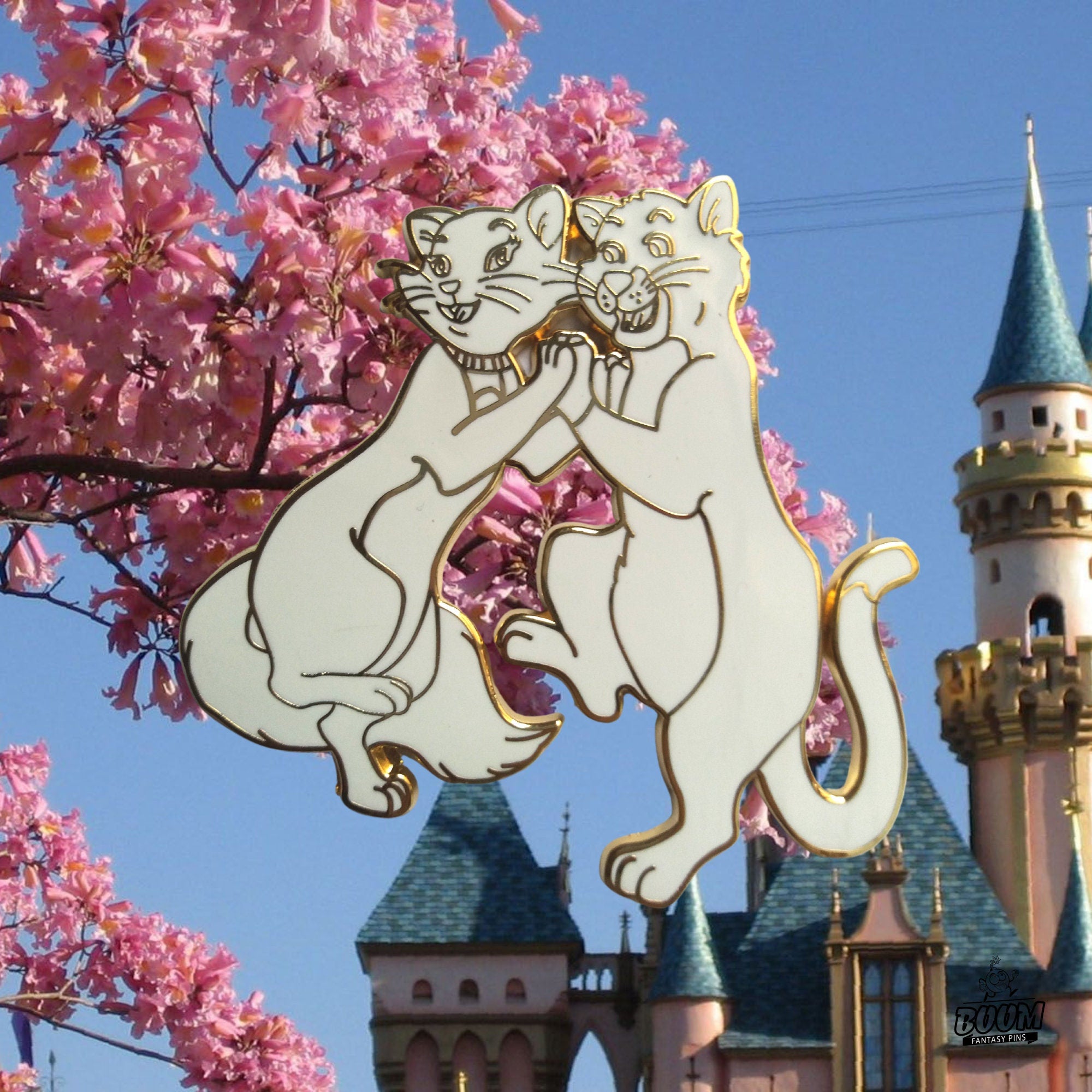 Pin – Duquesa y Thomas O'Malley de Los Aristogatos – Disney Fantasy