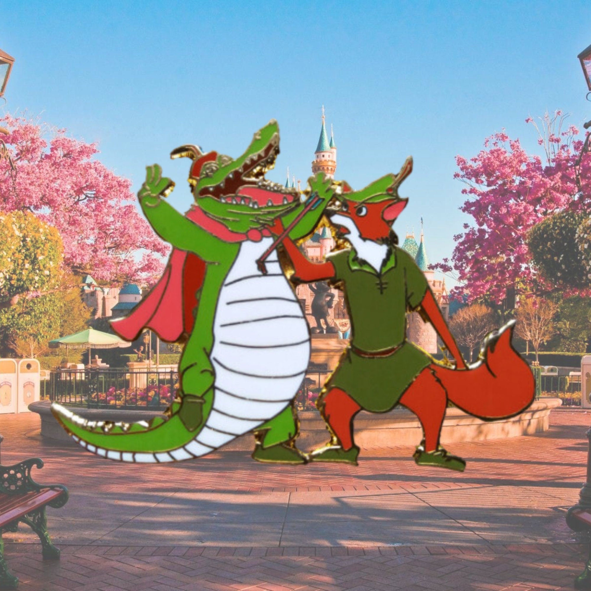 Pin's – Robin des Bois et le Capitaine Crocodile de Robin des Bois – Disney Fantasy