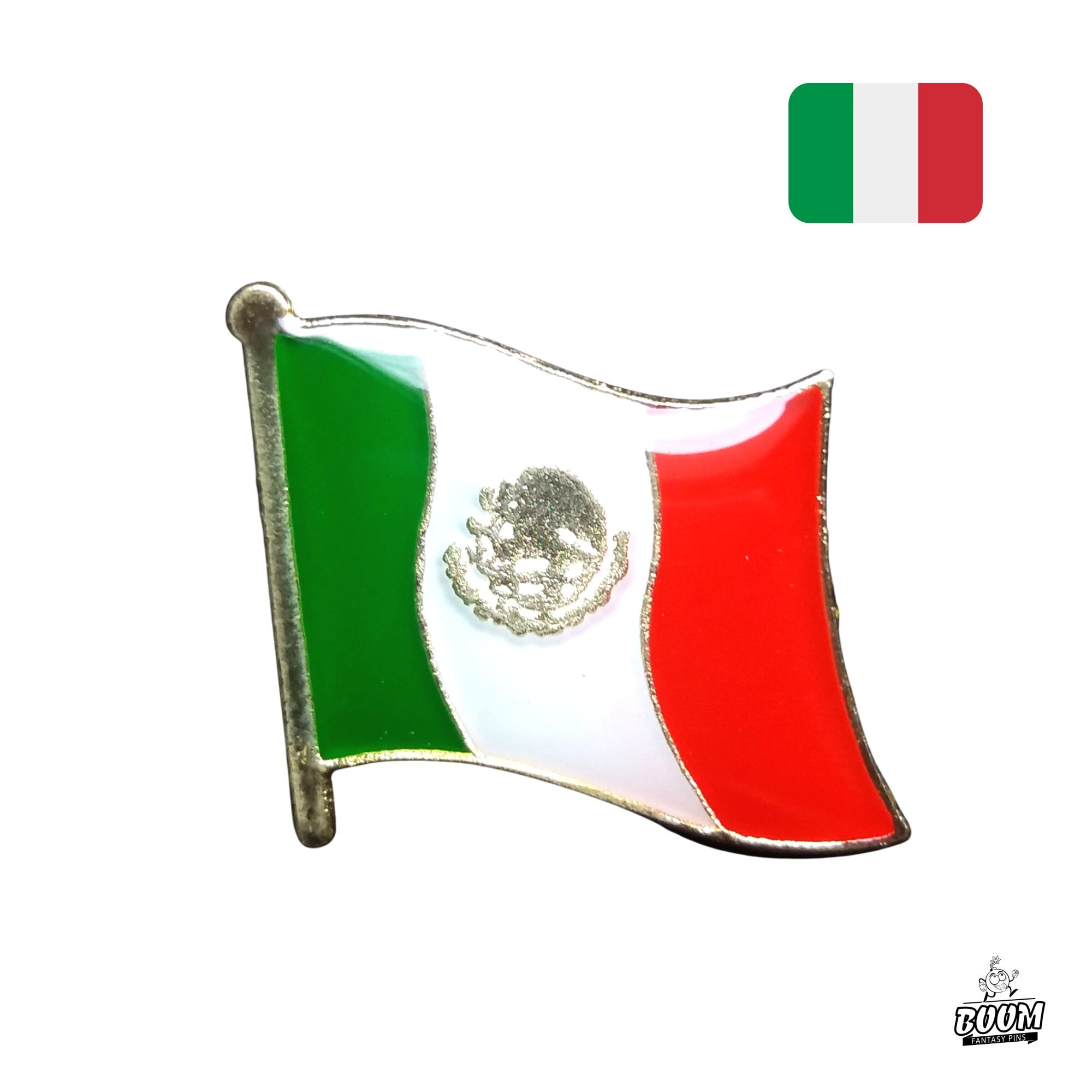 Pin – Flag of Mexico from National Symbols – Mexican Heritage