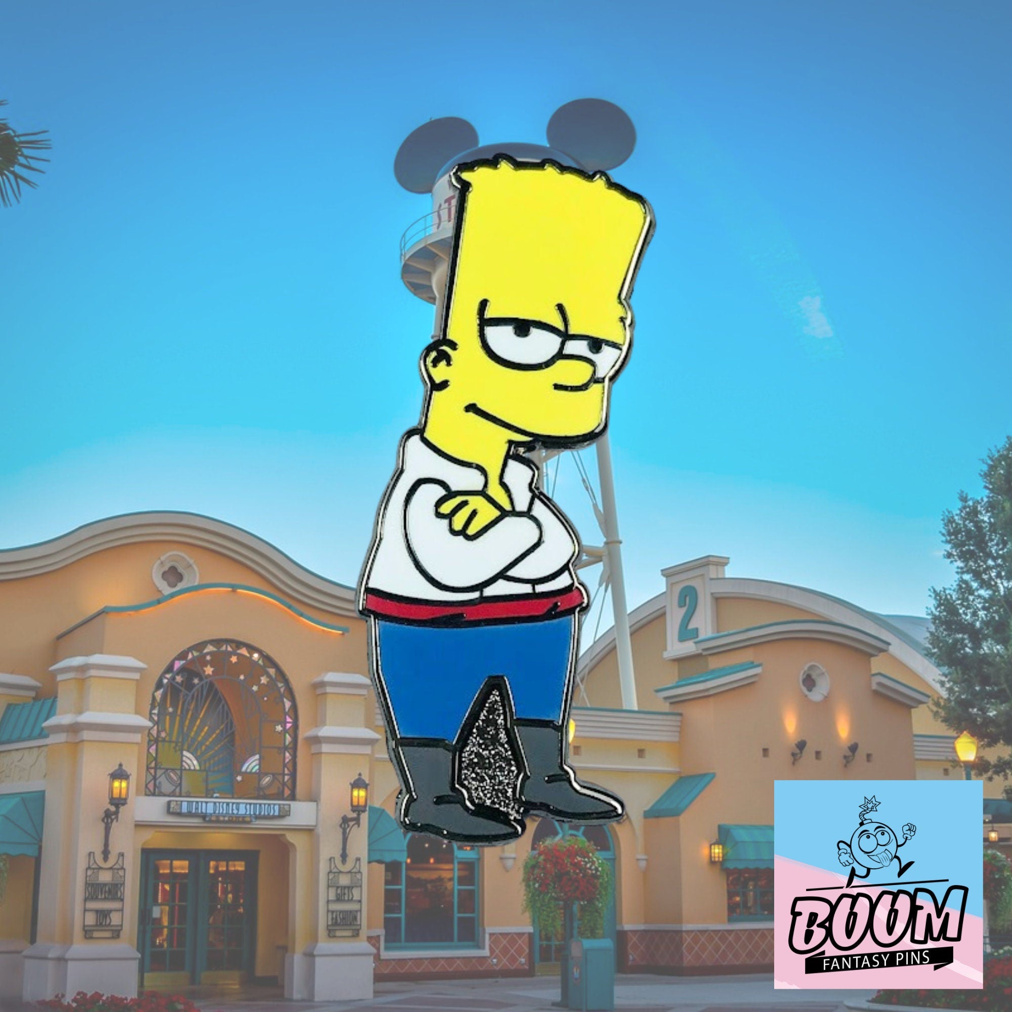 Pin – Bart Simpson como el Príncipe Eric de Los Simpson – Disney Fantasy