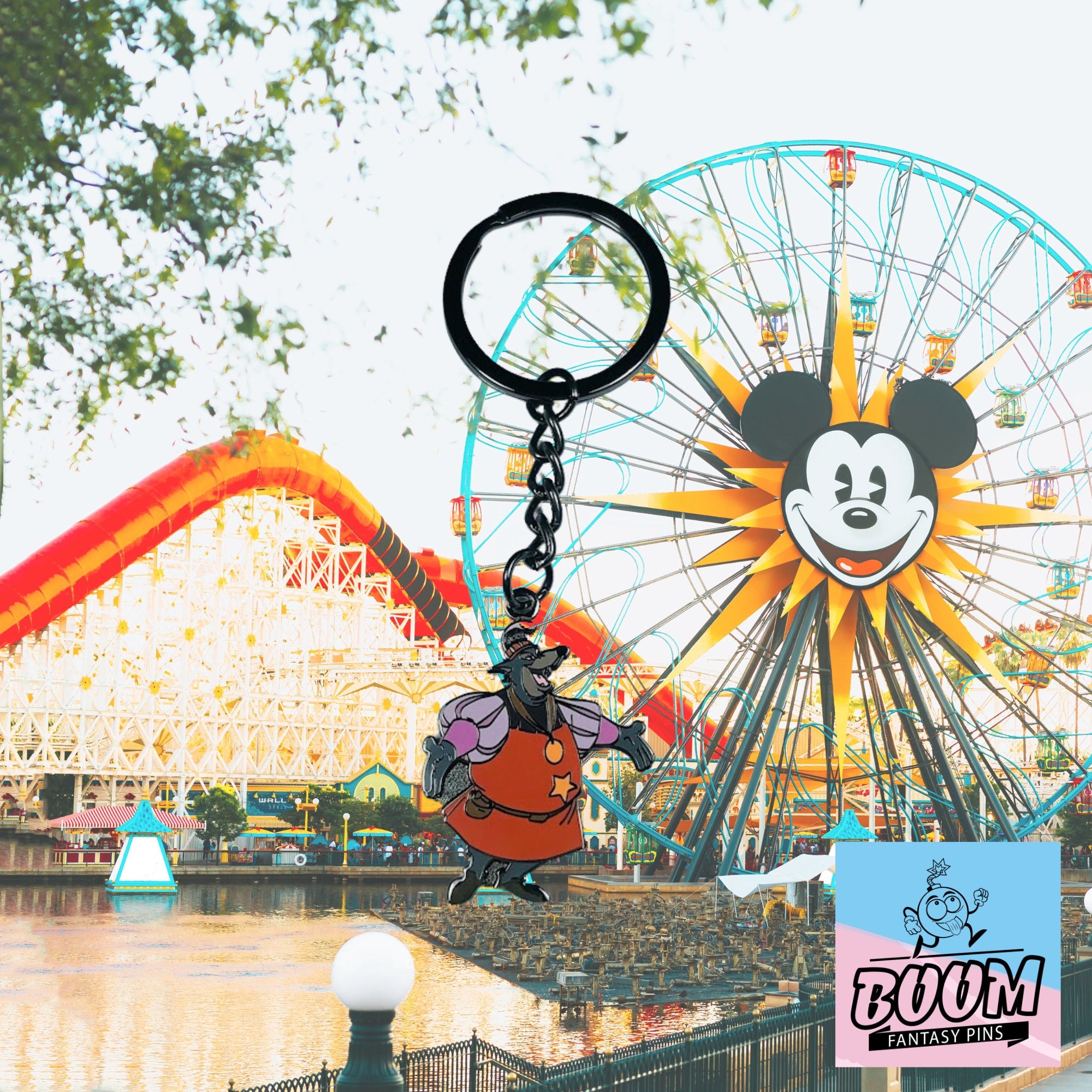 Llavero – Sheriff de Nottingham de Robin Hood – Disney Fantasy