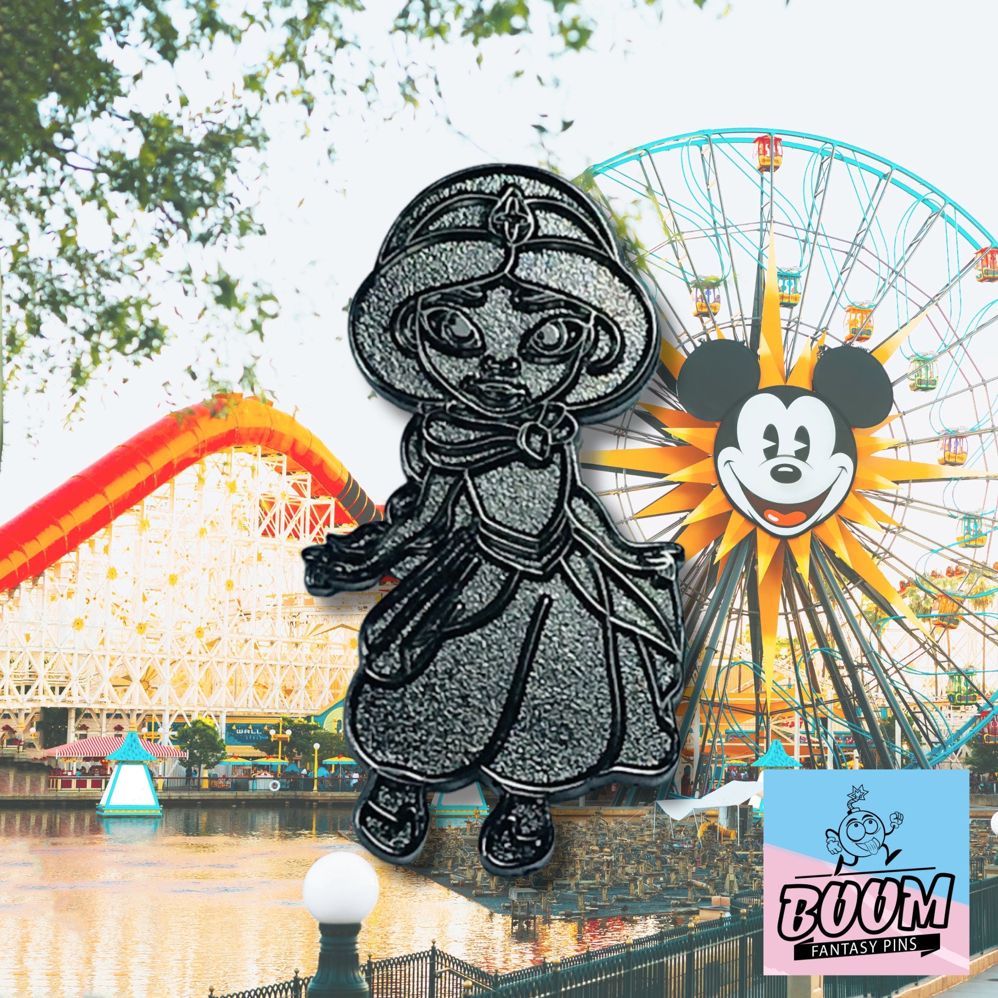 Pin – Princess Jasmine as Kid from Aladdin – Disney Fantasy