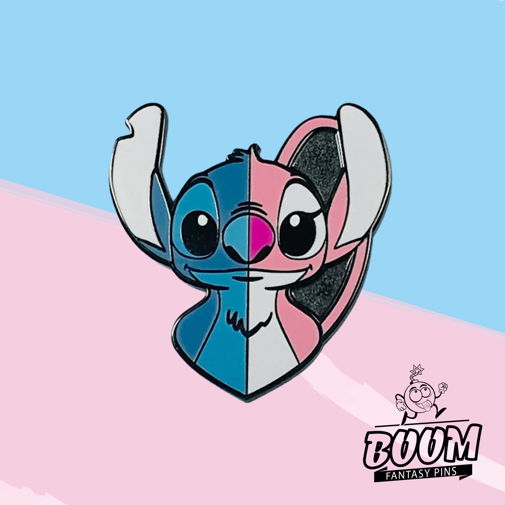 Pin – Stitch y Ángel de Lilo y Stitch – Disney Fantasy