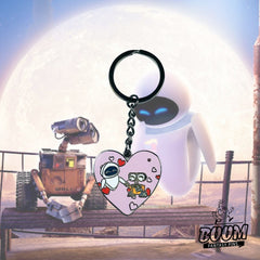 Porte-clés – WALL-E et EVE de WALL-E – Disney Fantasy