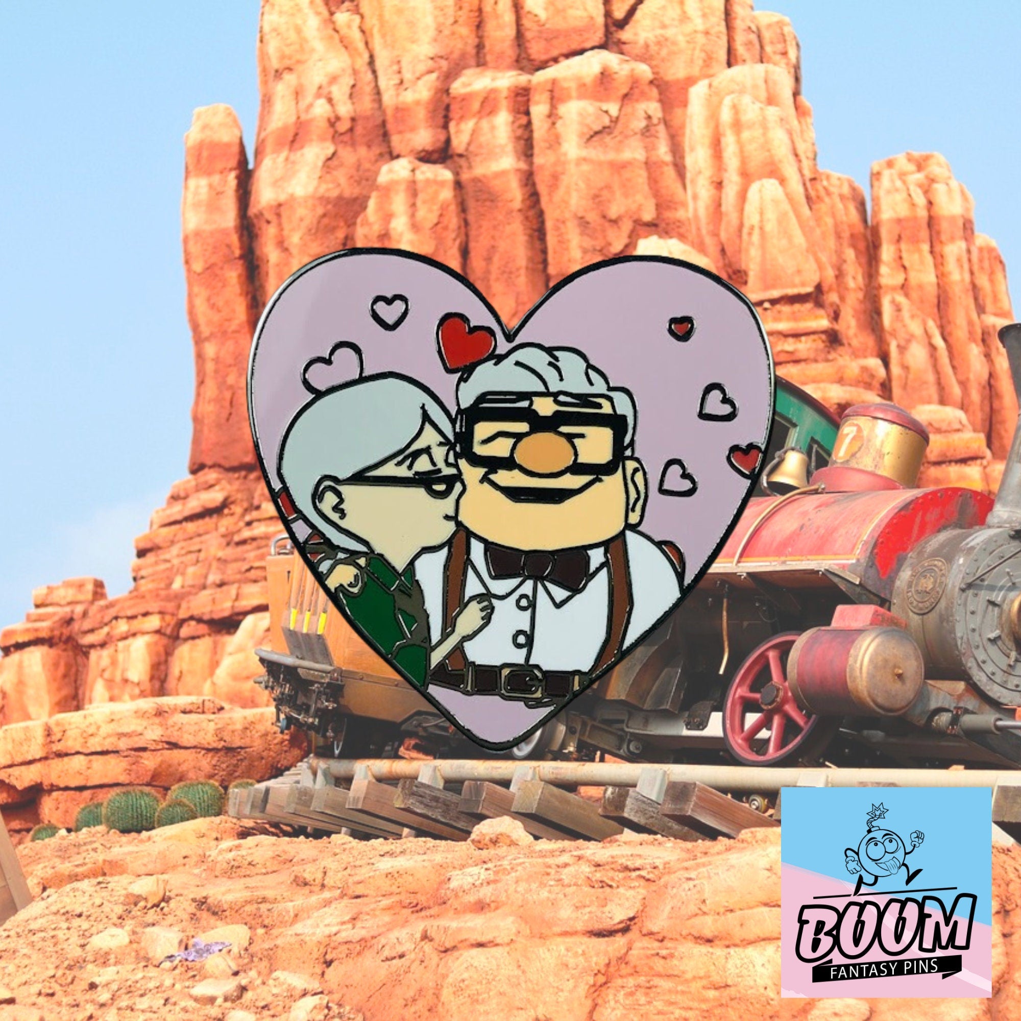 Épingle – Carl et Ellie du film Là-haut – Disney Fantasy