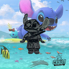 Pin's – Stitch en Rey de Lilo &amp; Stitch – Disney Fantasy