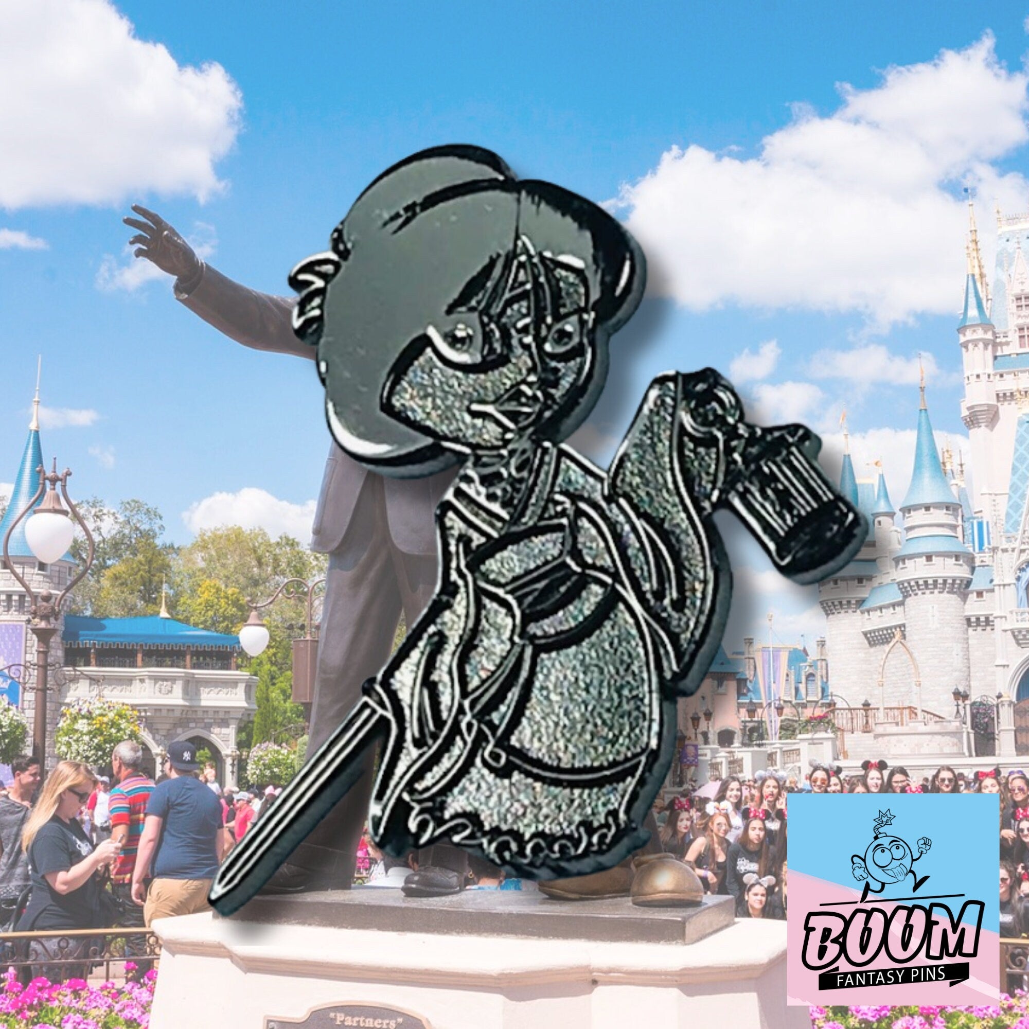 Pin – Mulan como zombi de Mulan – Disney Fantasy