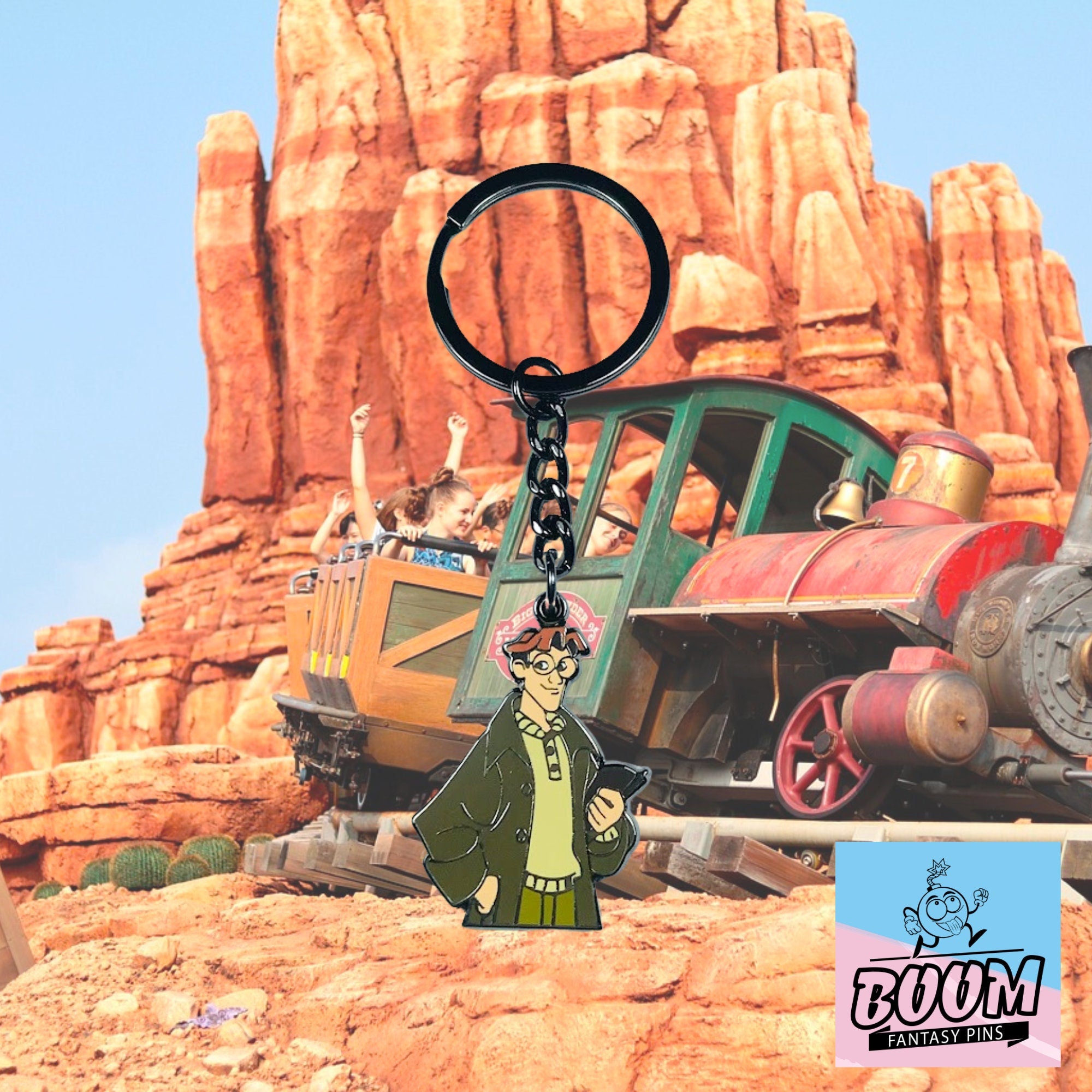 Porte-clés – Milo James Thatch d'Atlantide, l'empire perdu – Disney Fantasy