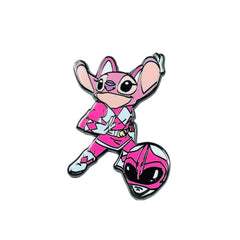 Pin – Angel as Pink Ranger from Lilo and Stitch – Disney Fantasy