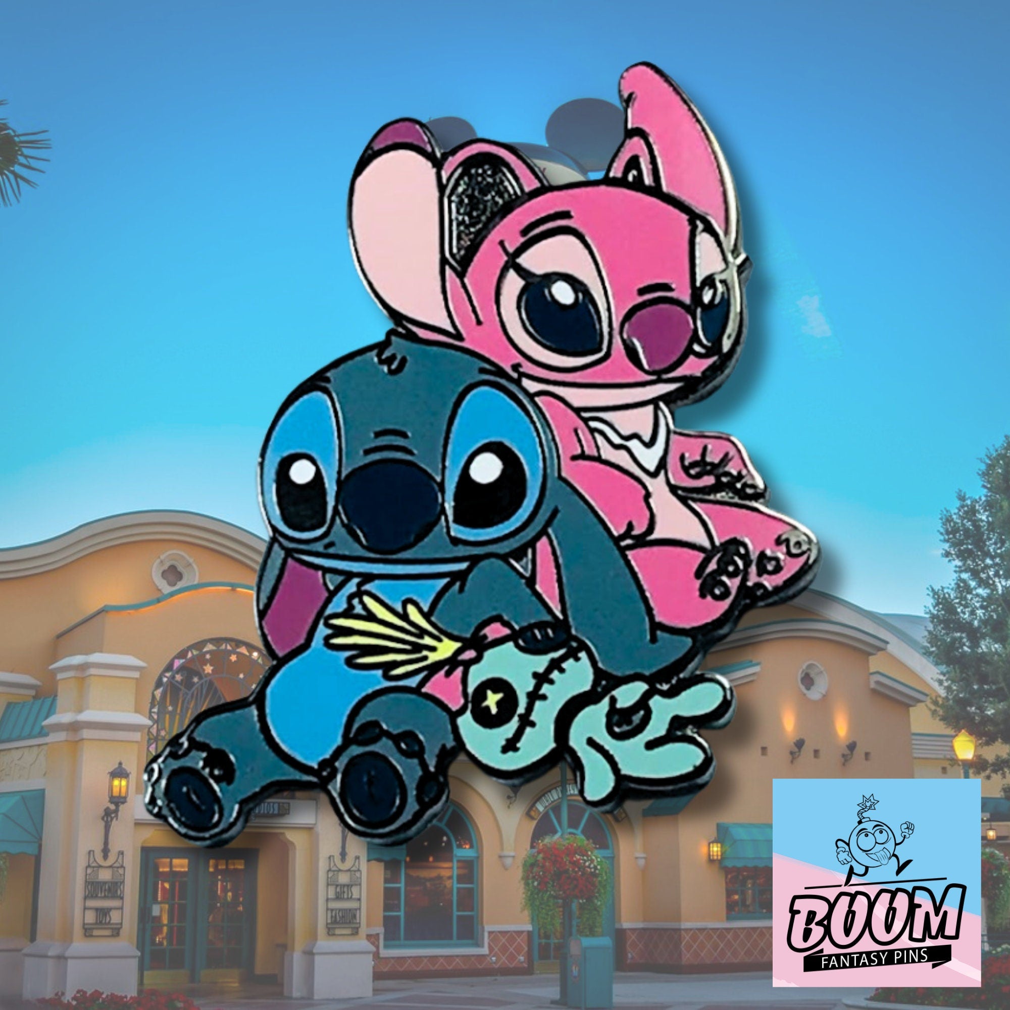 Épingle – Expérience 626 Stitch et Expérience 624 Angel de Lilo et Stitch – Disney Fantasy