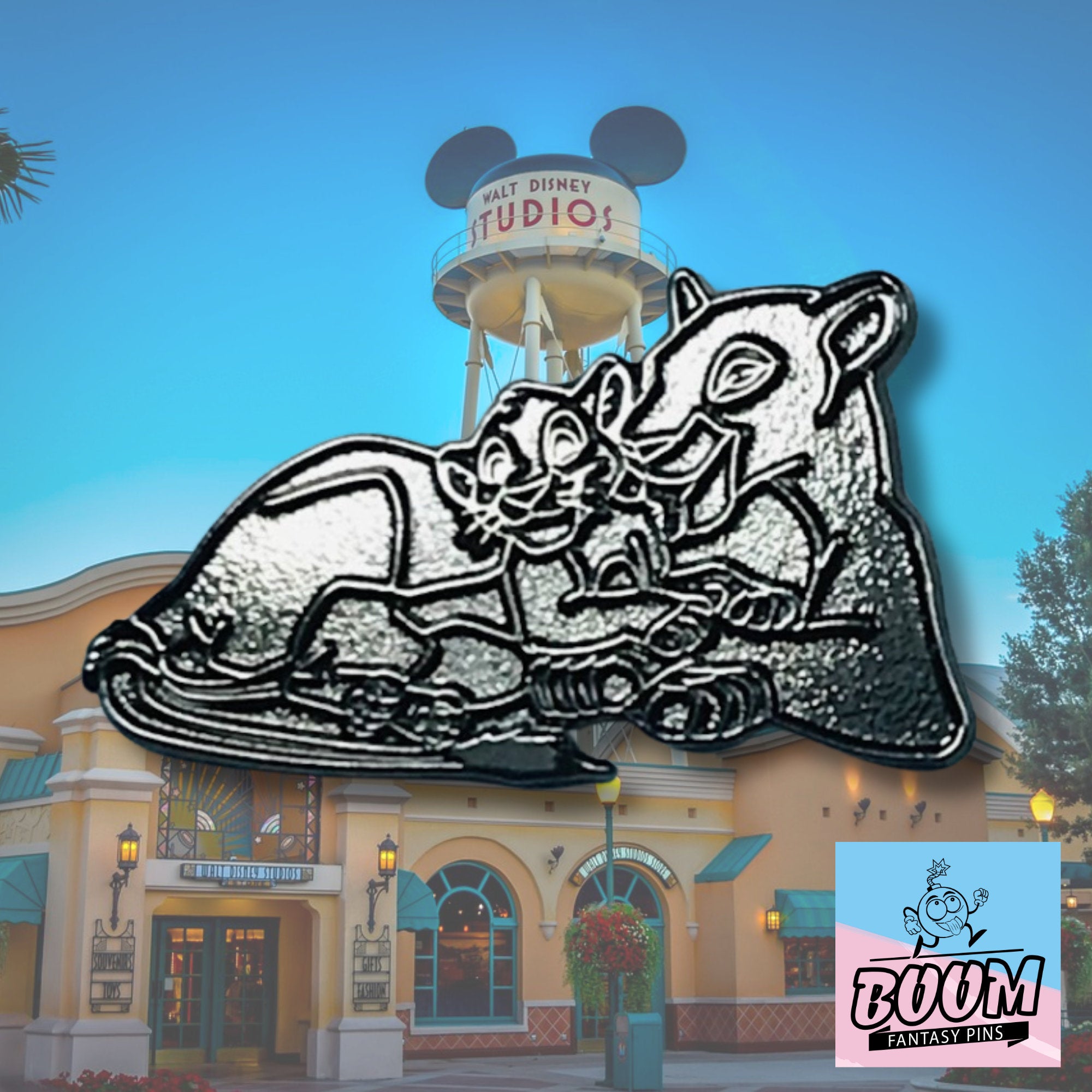 Pin – Simba y Nala de El Rey León – Disney Fantasy