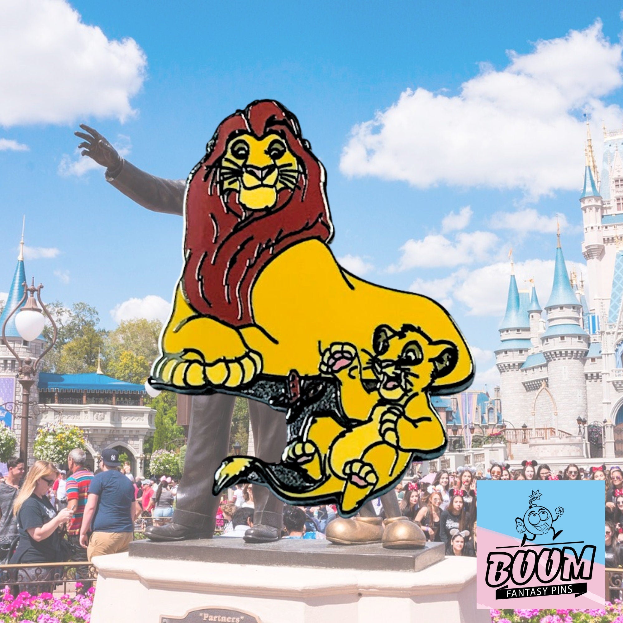 Pin – Mufasa y Simba de El Rey León – Disney Fantasy