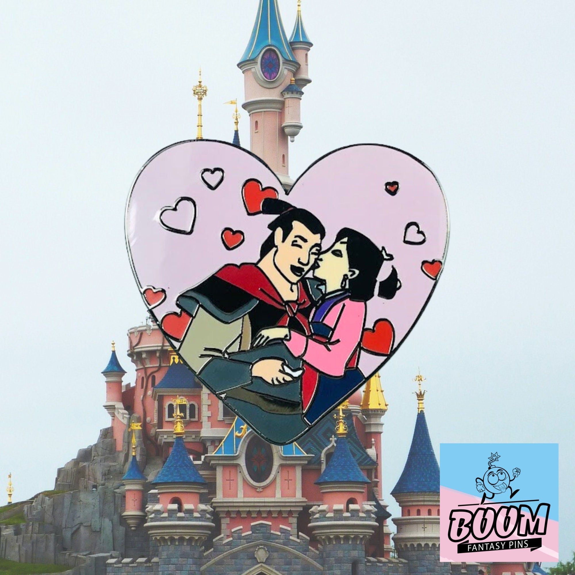 Pin's – Mulan et Li Shang de Mulan – Disney Fantasy