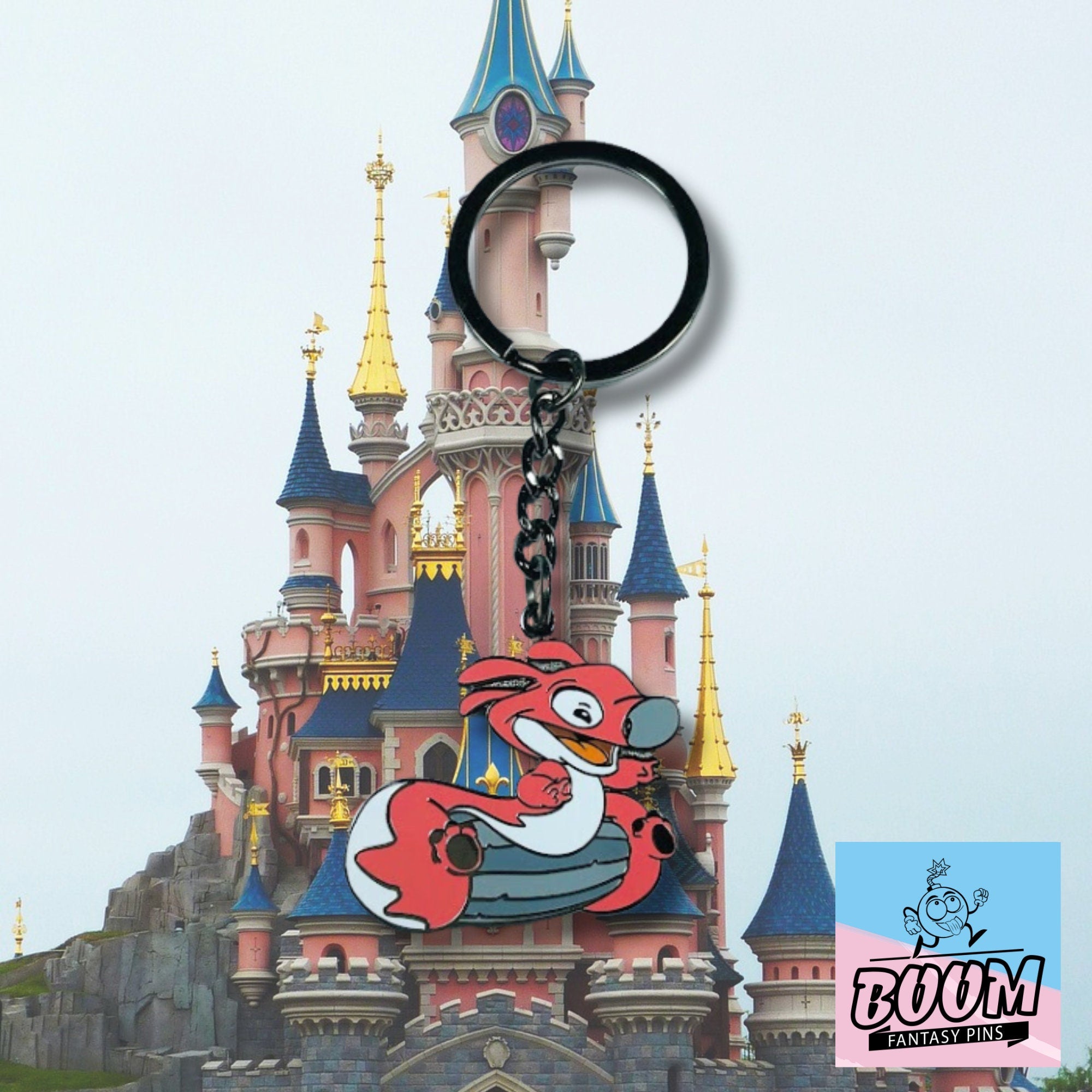 Llavero – Experimento de mantillo 111 de Lilo y Stitch – Disney Fantasy