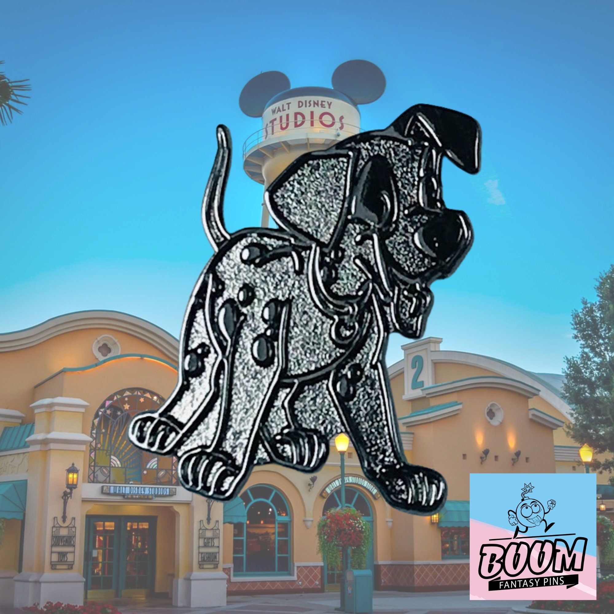 Pin's bicolore inspiré des 101 Dalmatiens – Disney Fantasy