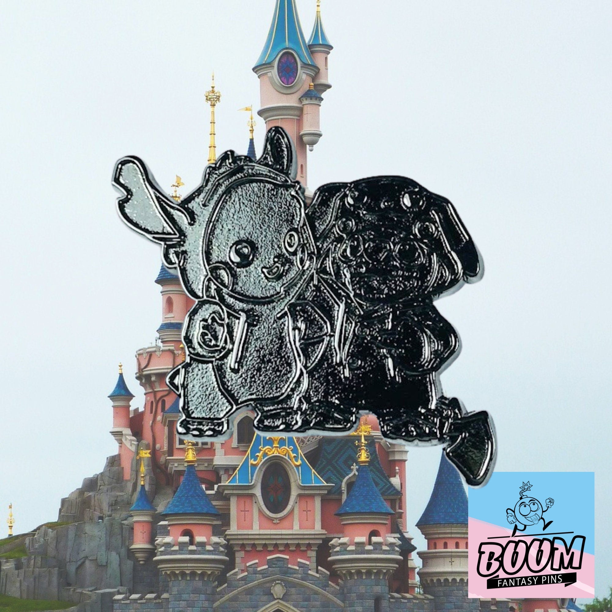 Test d'épingle - Winnie l'Ourson avec Stitch de Lilo &amp; Stitch - Disney Fantasy