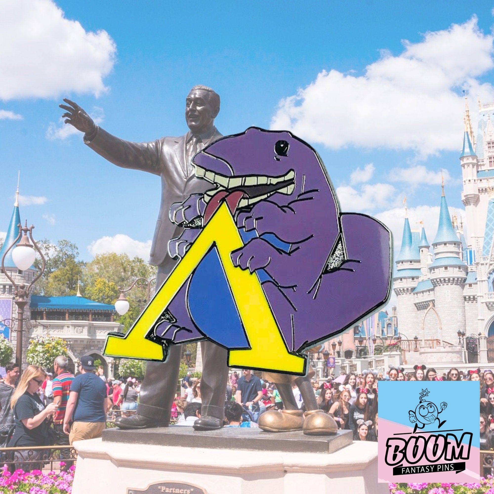 Pin – Obby the Lava Dog from Atlantis The Lost Empire – Disney Fantasy