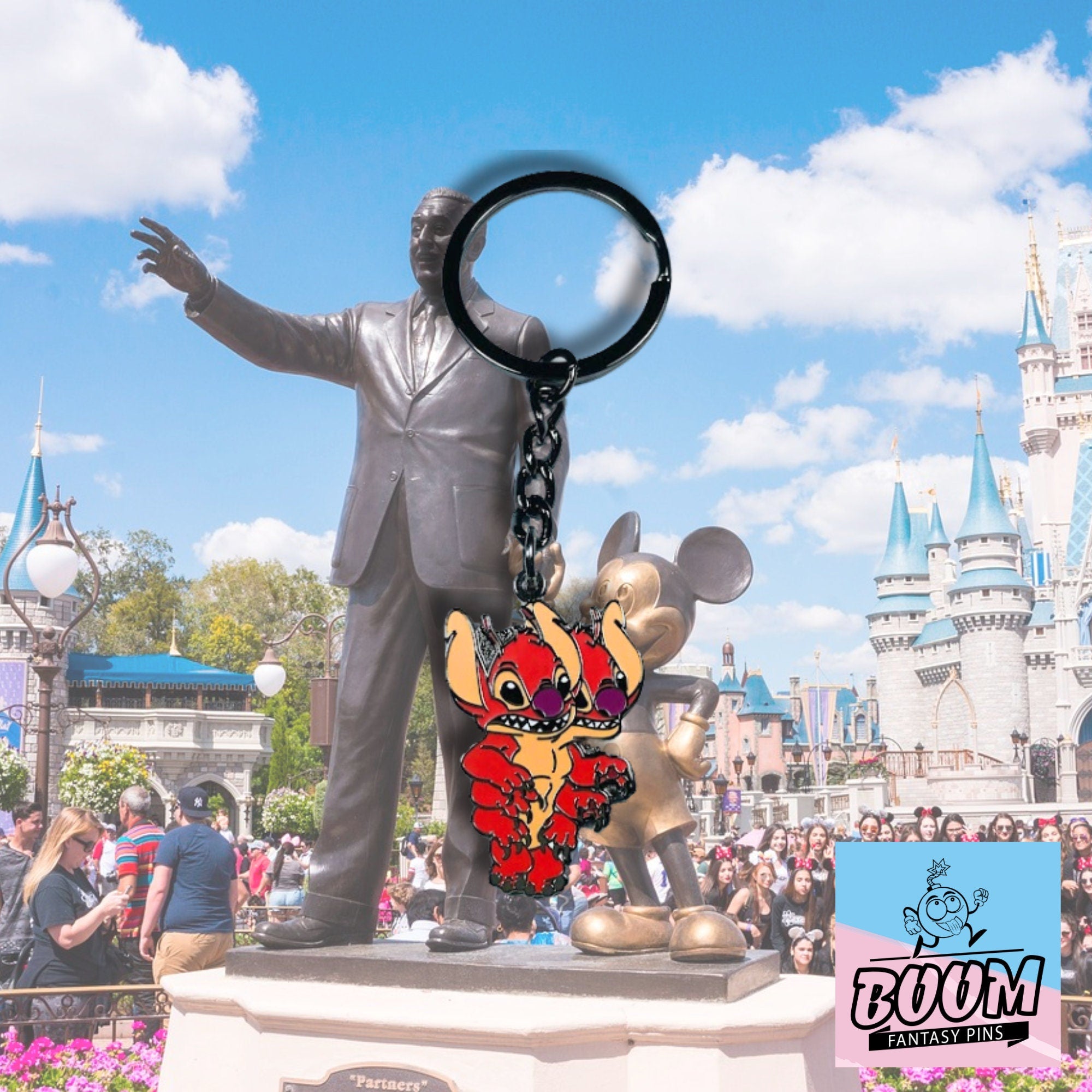 Llavero – Experimento Evile 627 de Lilo y Stitch – Disney Fantasy