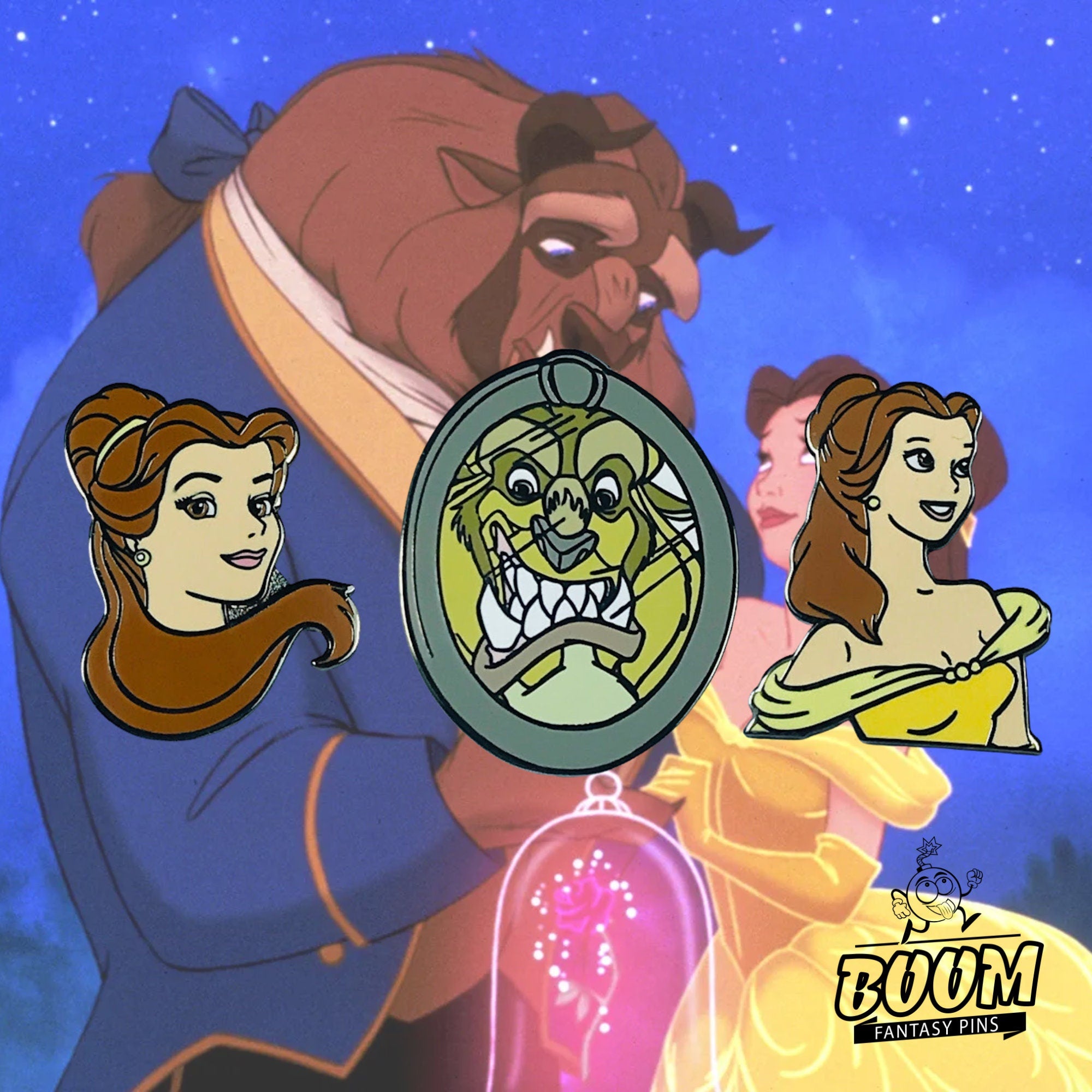 Pin – Bestia de La Bella y la Bestia – Disney Fantasy