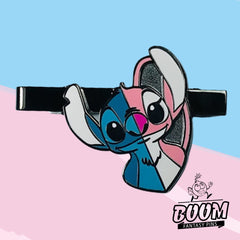 Tie Clip – Stitch and Angel from Lilo & Stitch – Disney Fantasy