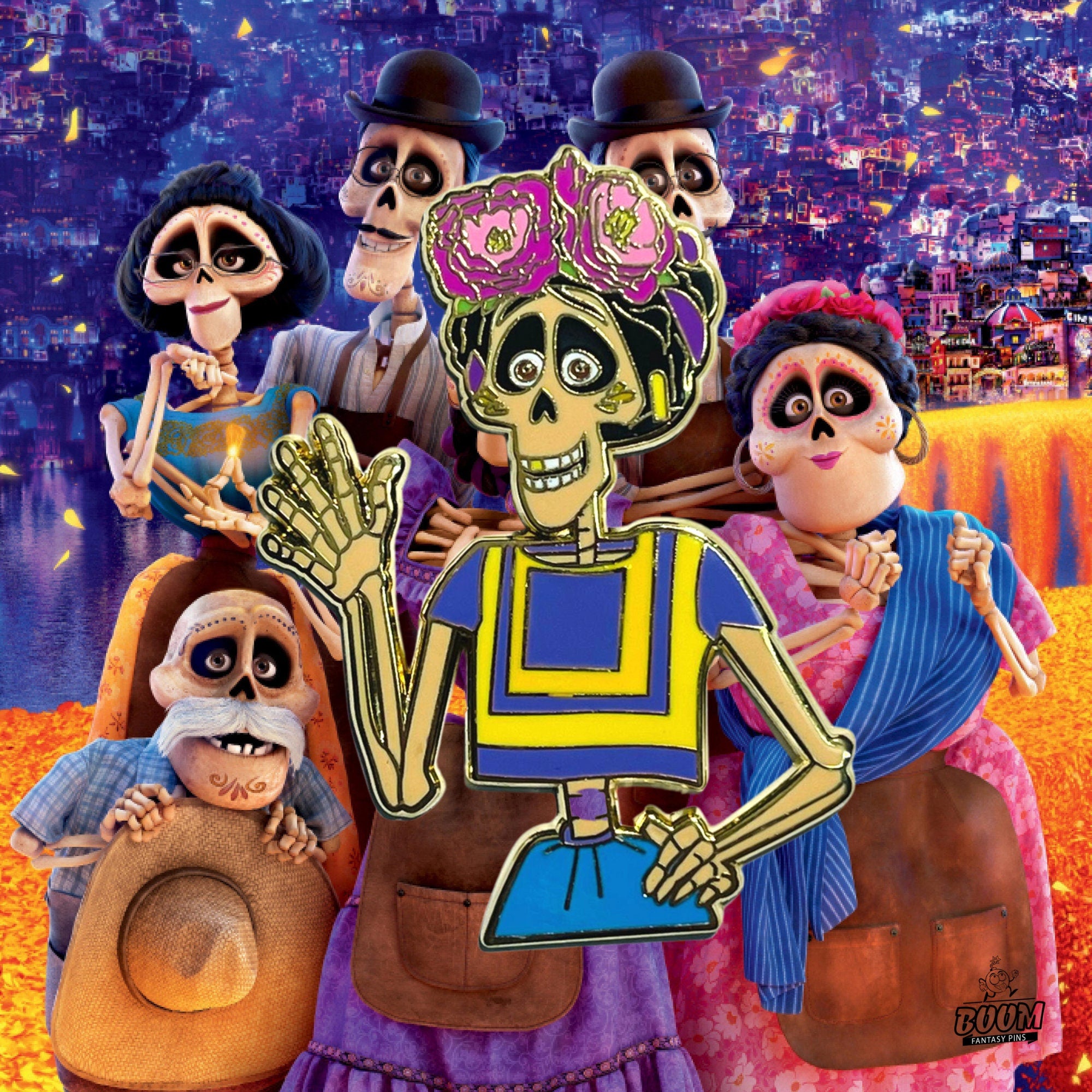 Pin's – Hector en Frida de Coco – Disney Fantasy