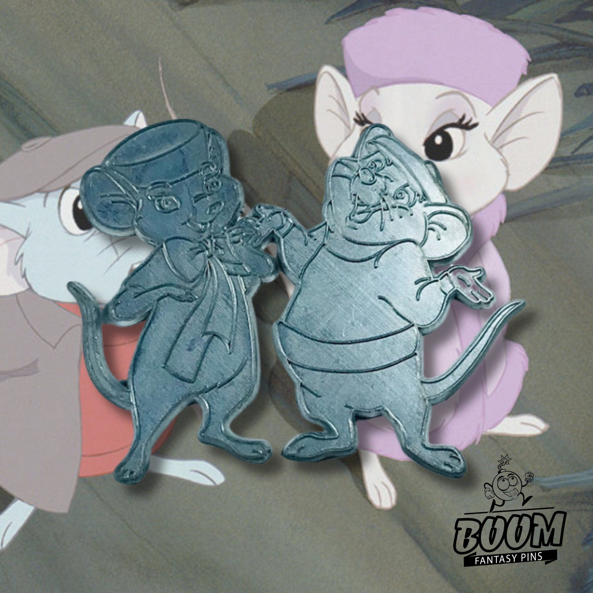 Pin's – Bernard et Bianca du film Les Aventures de Bernard et Bianca – Disney Fantasy