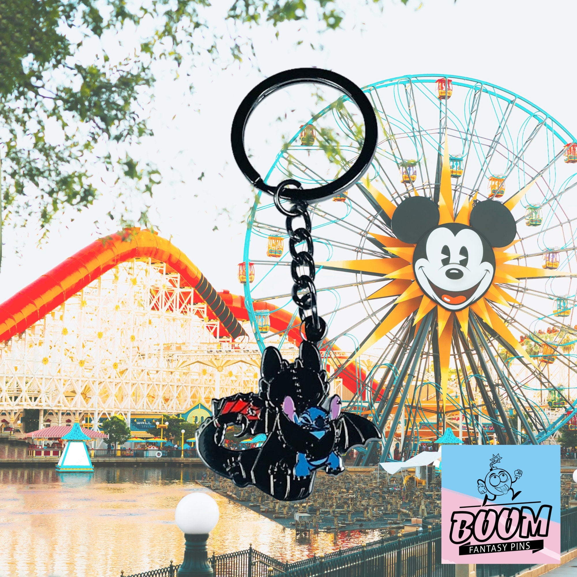 Llavero – Experimento 626 Stitch y Desdentao de Lilo y Stitch – Disney Fantasy